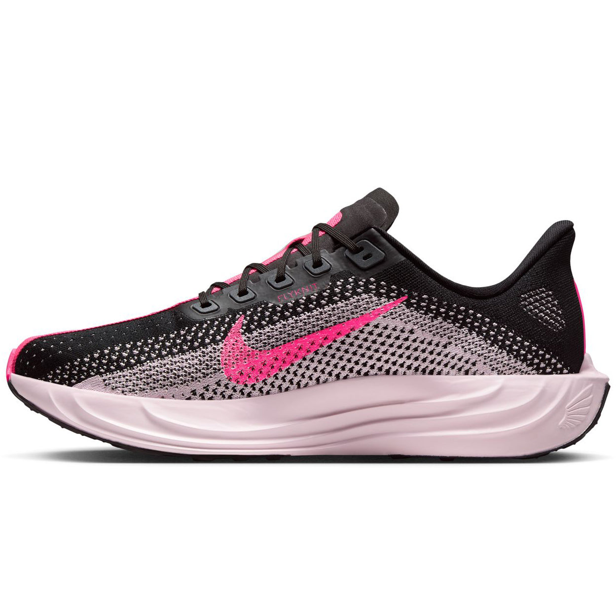Men's Pegasus Plus Running Shoes Black / Pink Foam / Hyper Pink