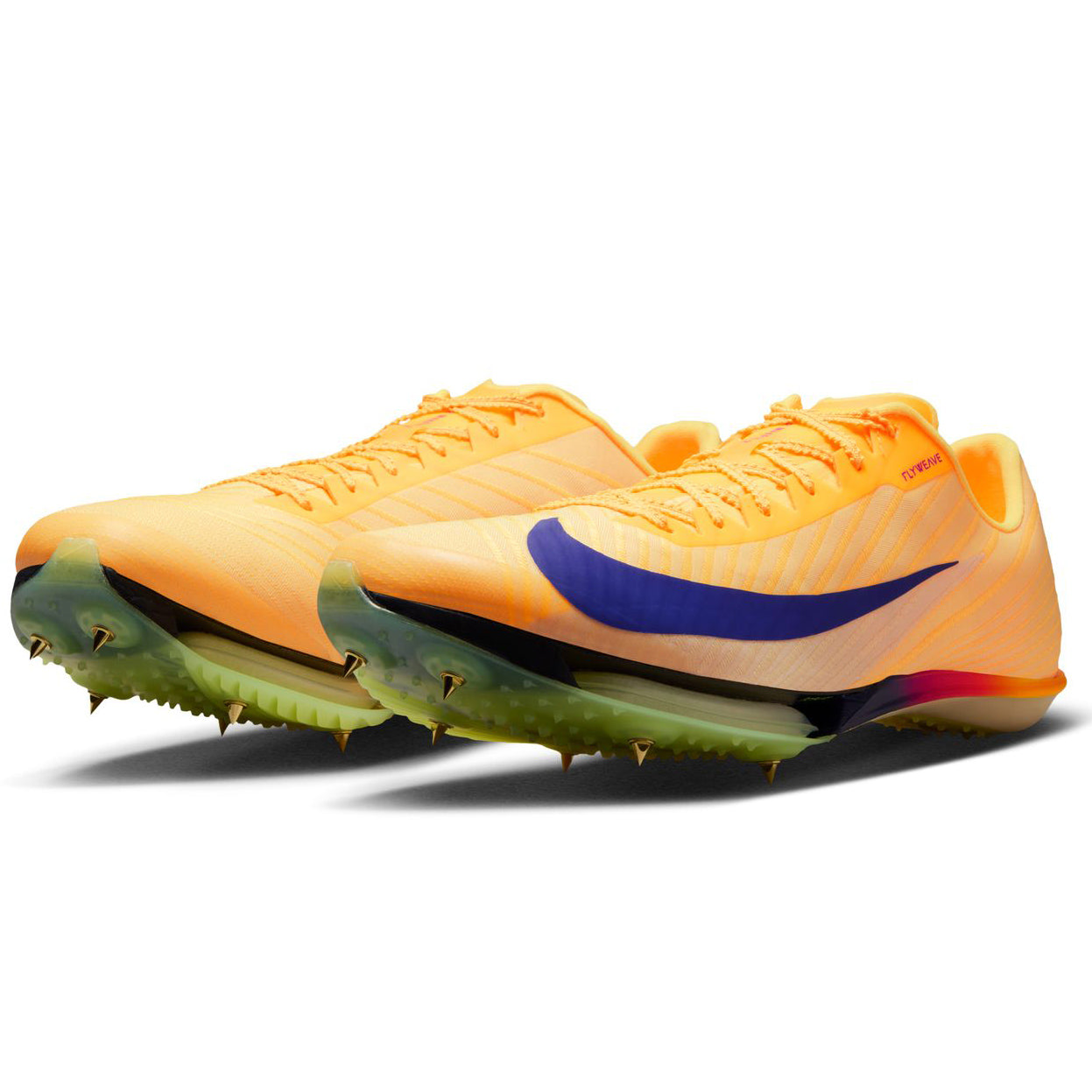 Air Zoom Maxfly 2 Running Spikes Citron Pulse / Volt Ice / Vivid Purple / Indigo Burst