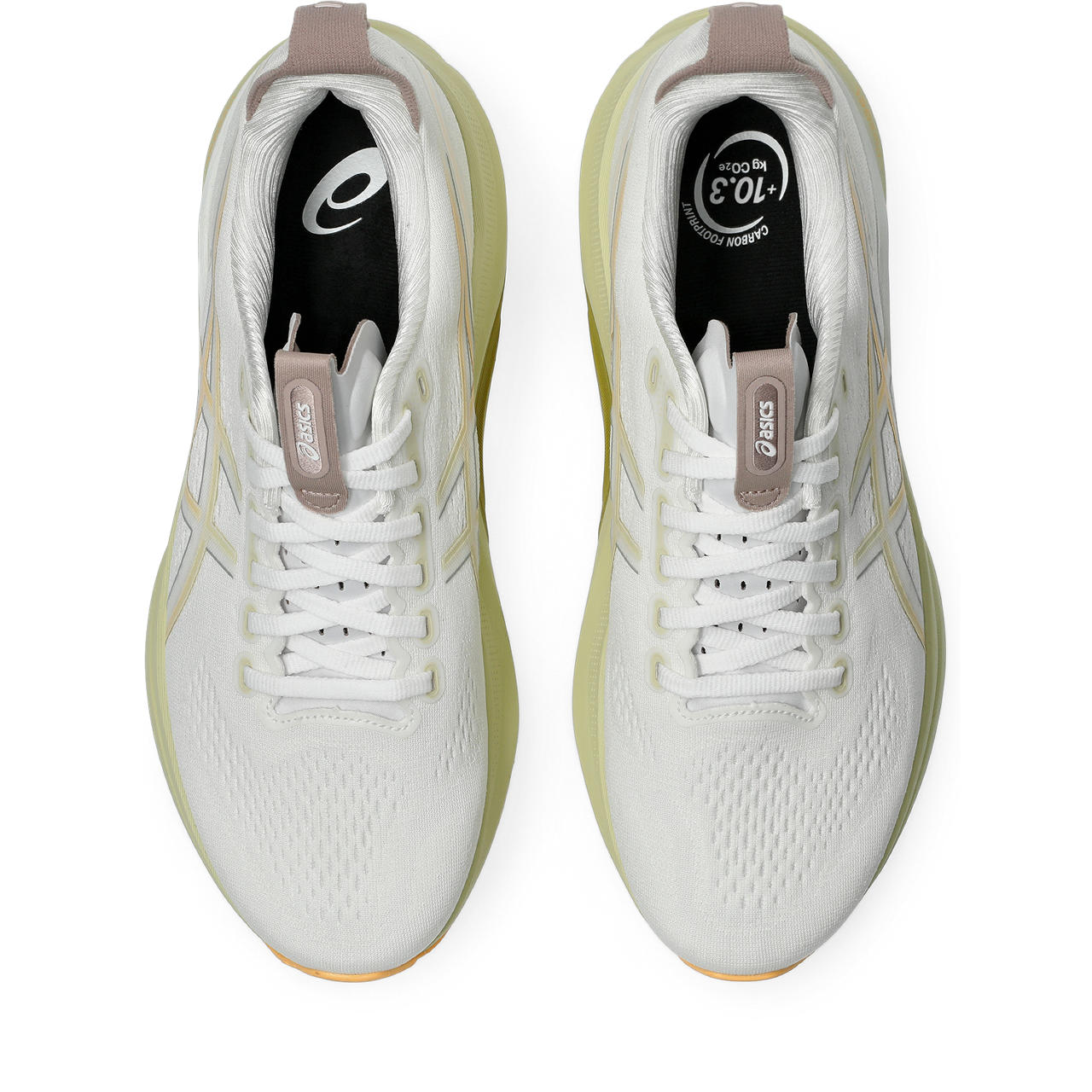 Men's Gel-Kayano 32 Running Shoes White / Orange Glow - Achilles Heel