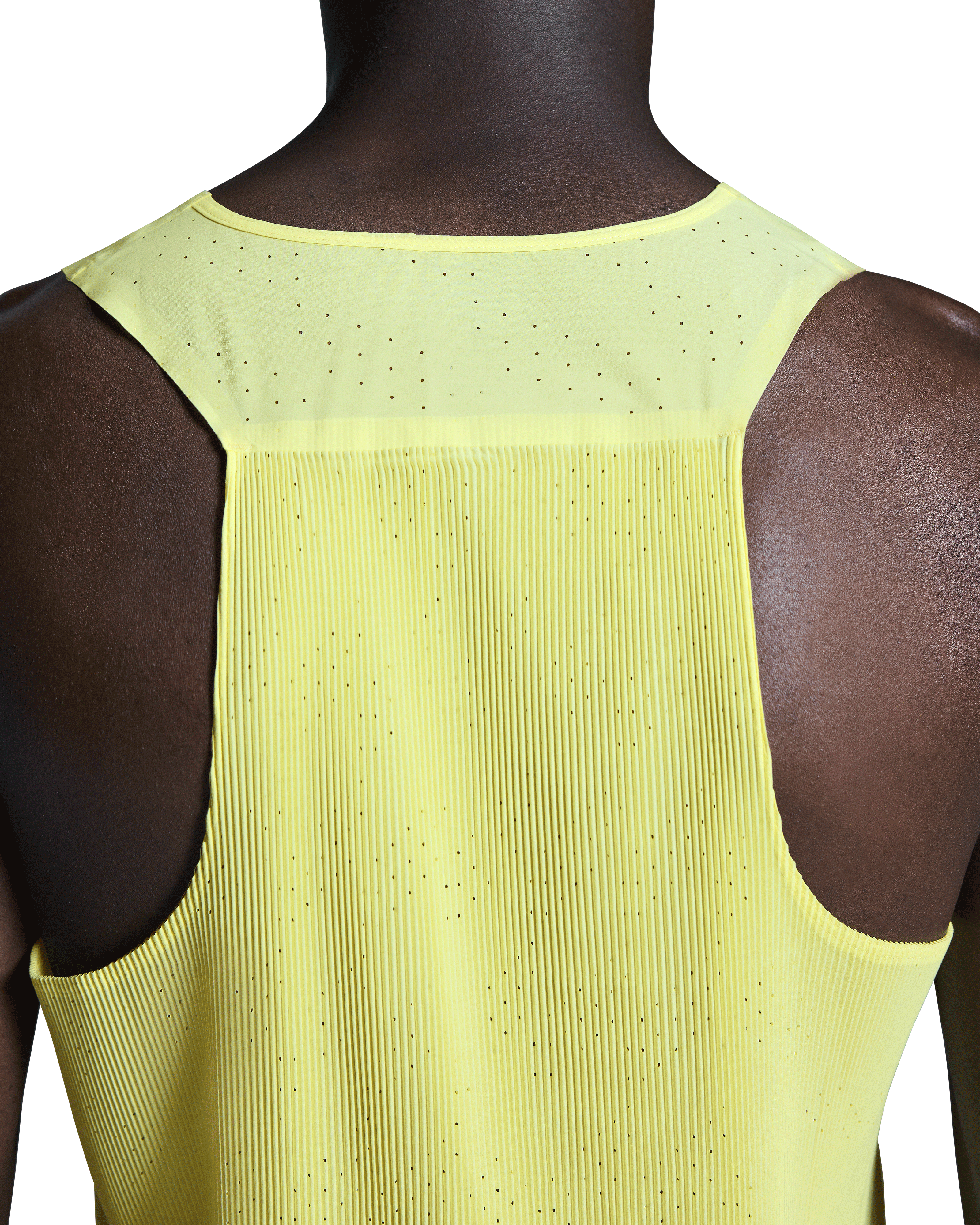 Men's Race Singlet Limelight - Achilles Heel