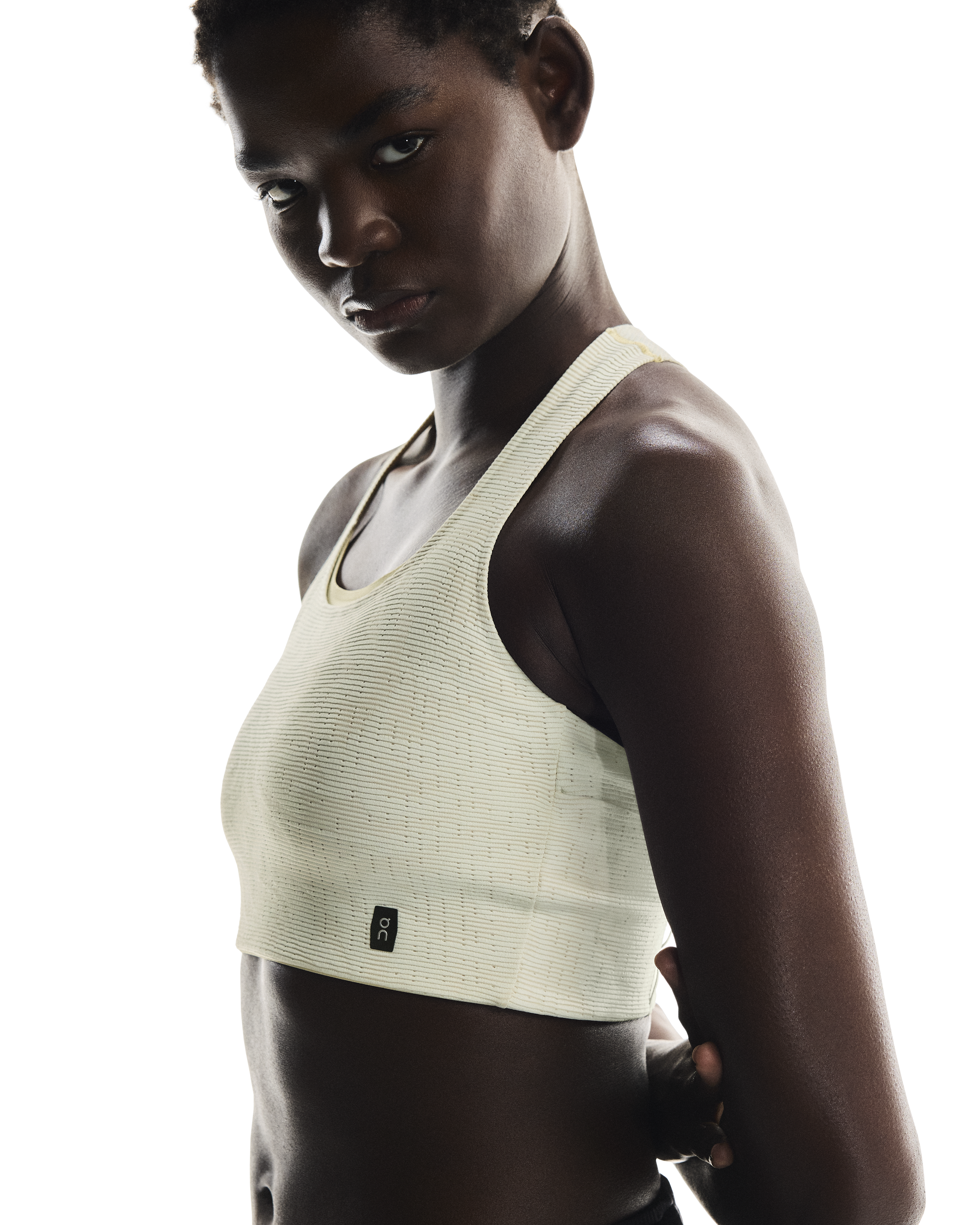 Women's Pace Pocket Bra Taupe - Achilles Heel