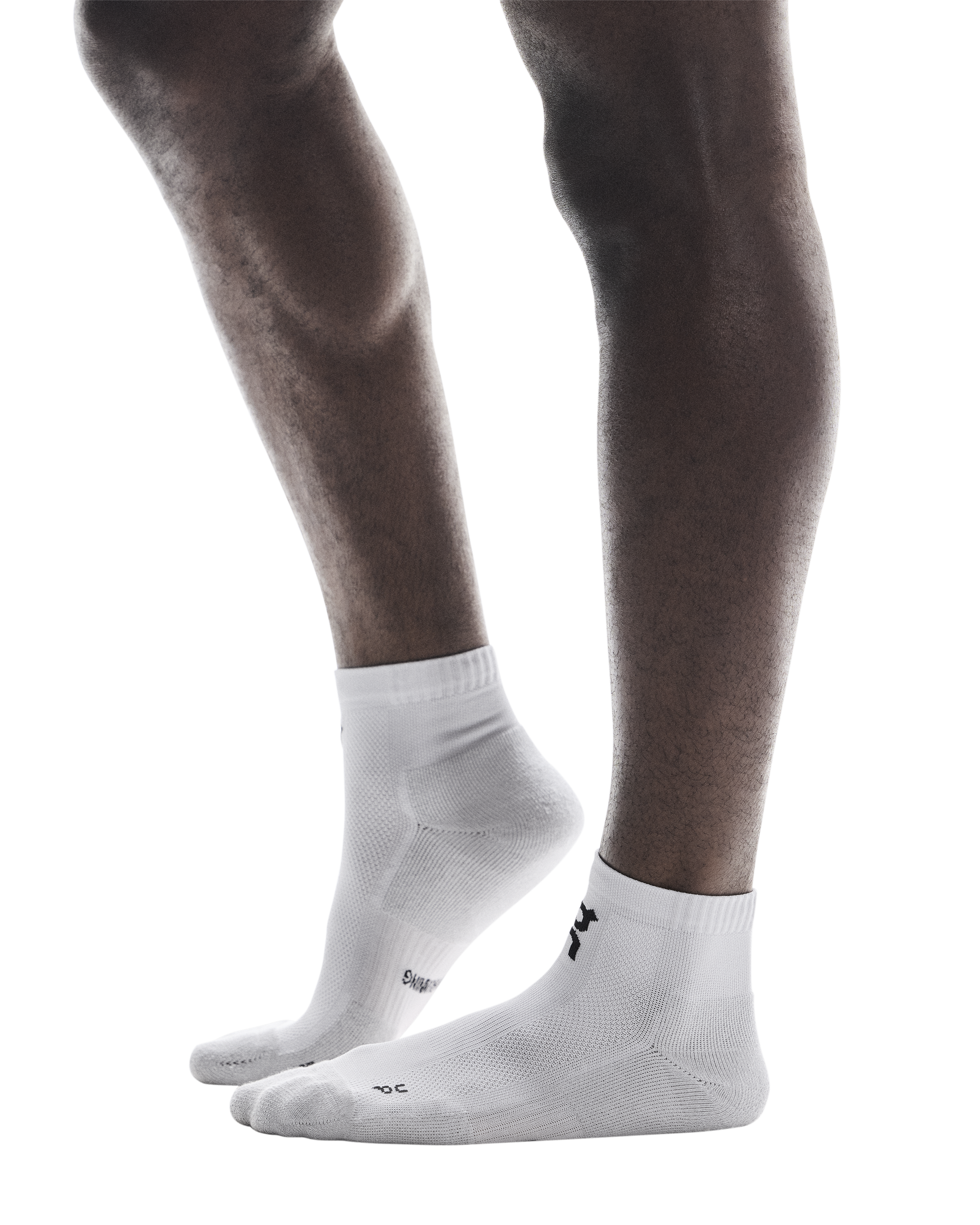 On Core Run Mid Socks 2 Pack Glacier - Achilles Heel