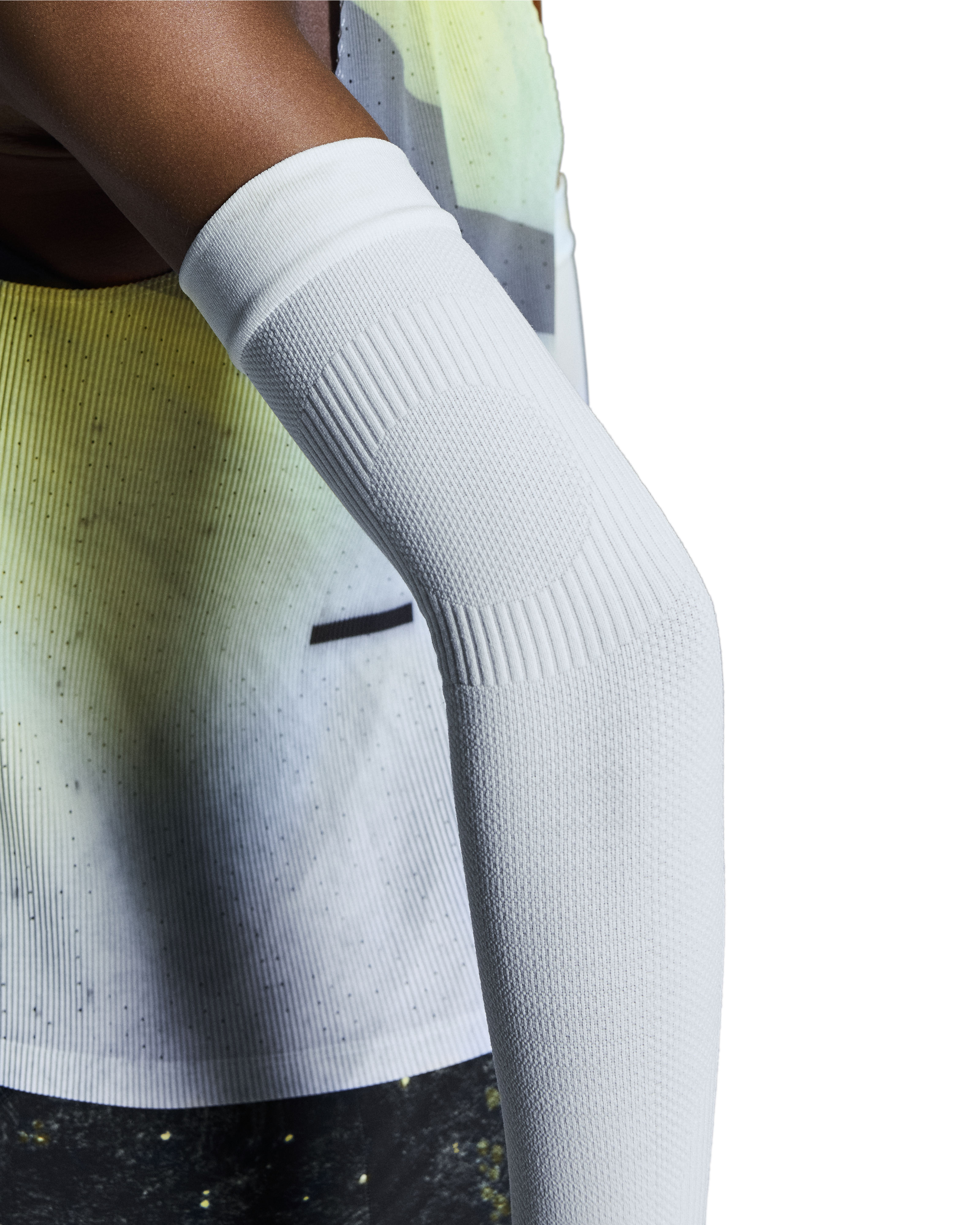 Performance Arm Sleeves White - Achilles Heel