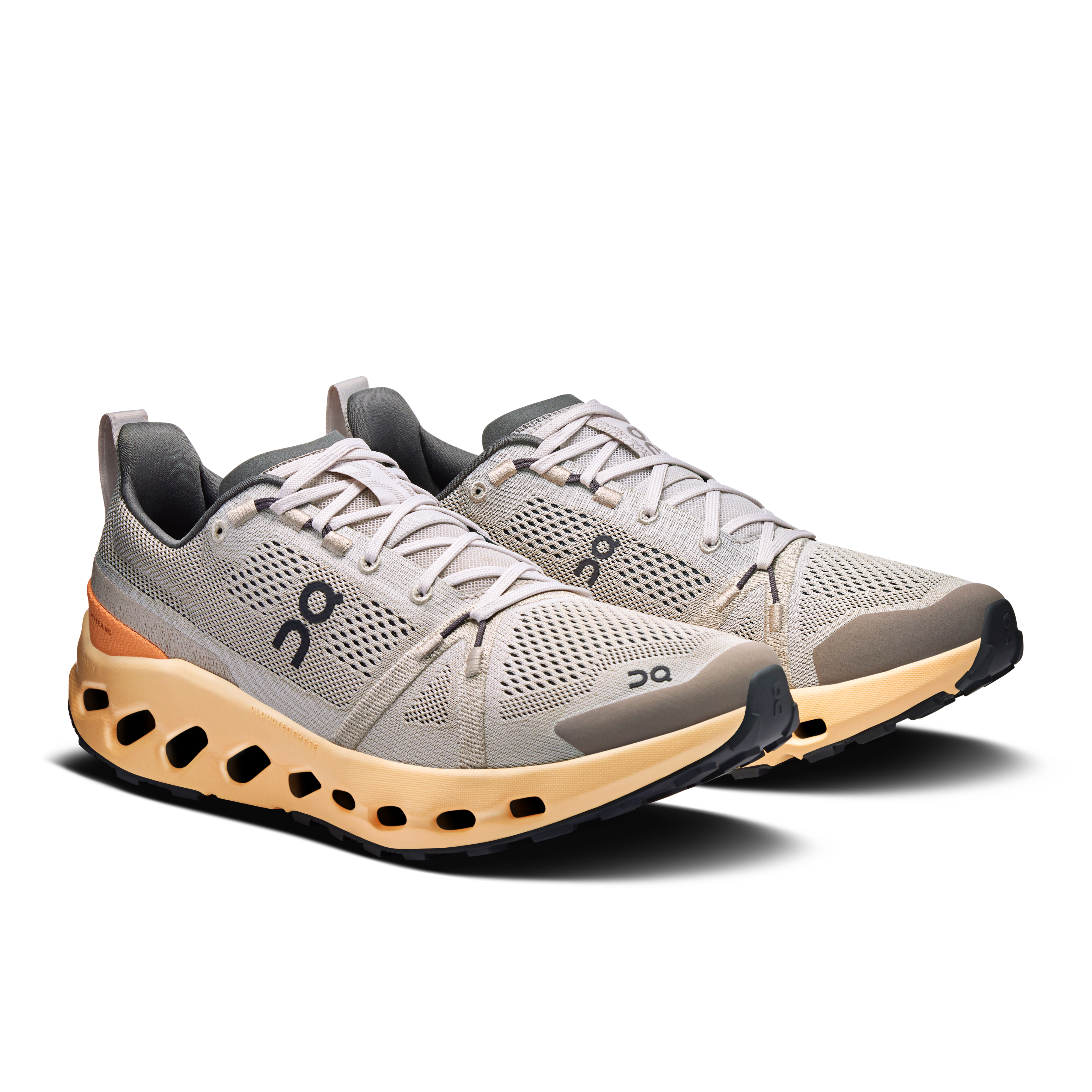 Men's Cloudsurfer Trail Running Shoes Silver / Blonde - Achilles Heel
