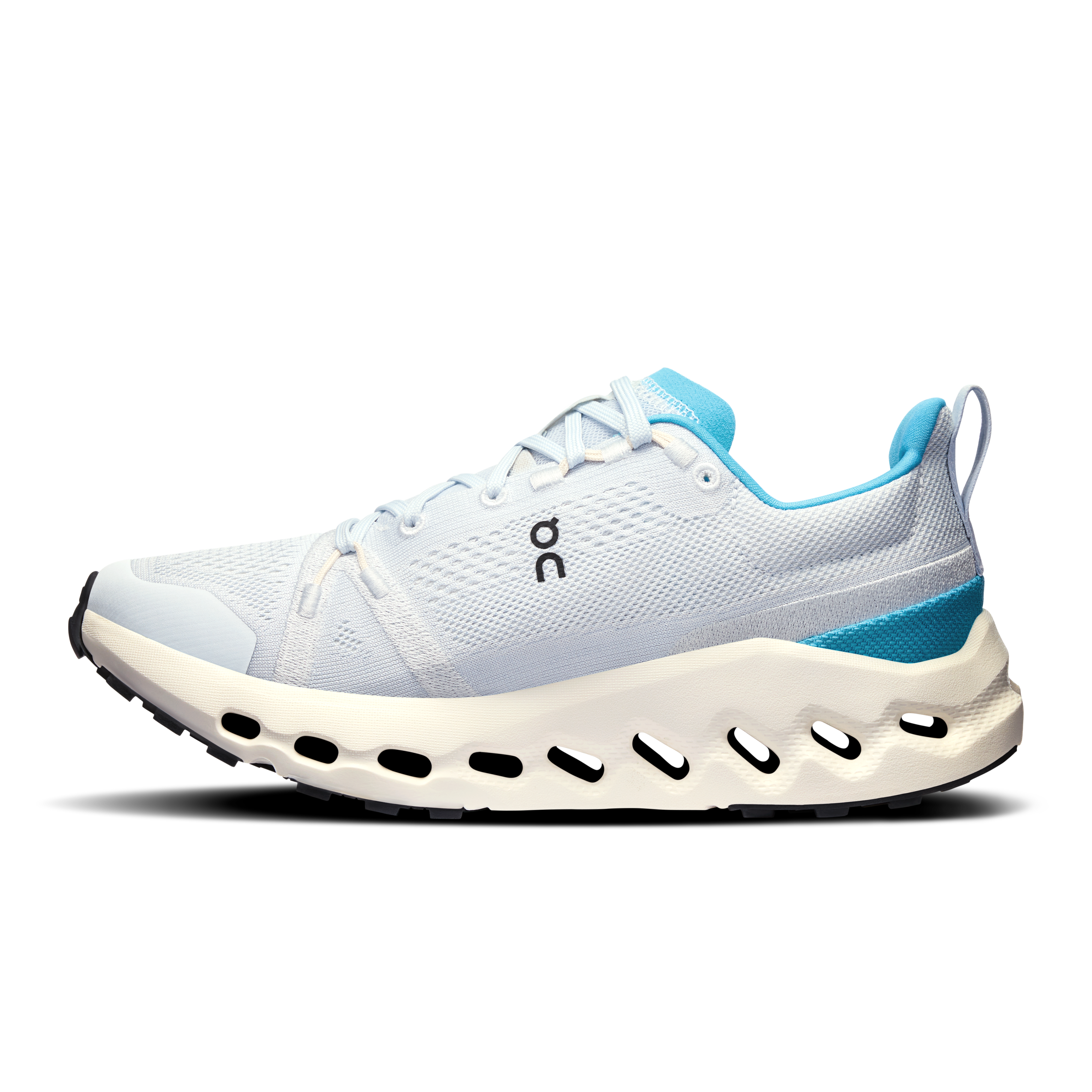 On Women's Cloudsurfer Trail Running Shoes Arctic / Ivory - Achilles Heel