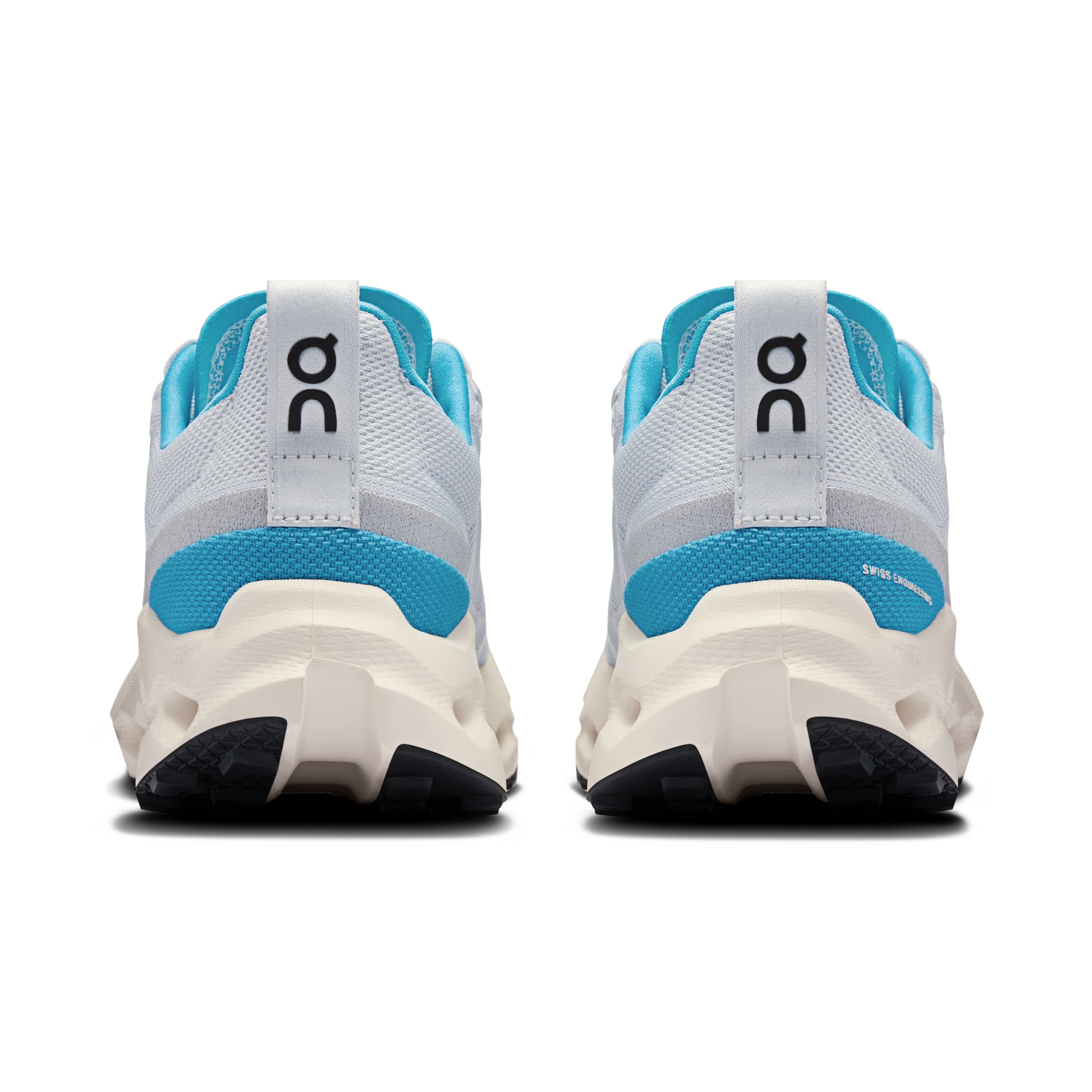 On Women's Cloudsurfer Trail Running Shoes Arctic / Ivory - Achilles Heel