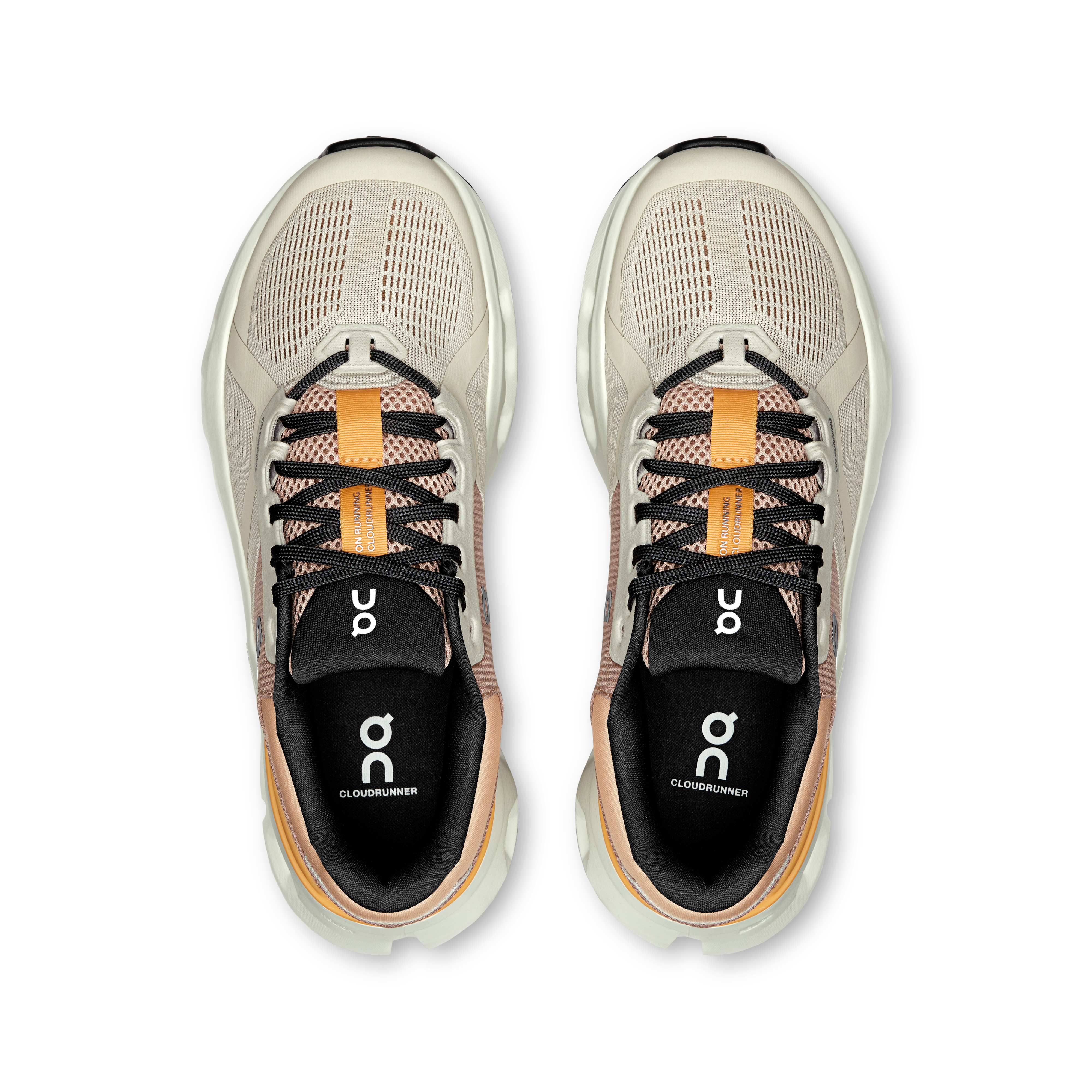 Women's Cloudrunner 2 Running Shoes Pearl / Tangerine - Achilles Heel