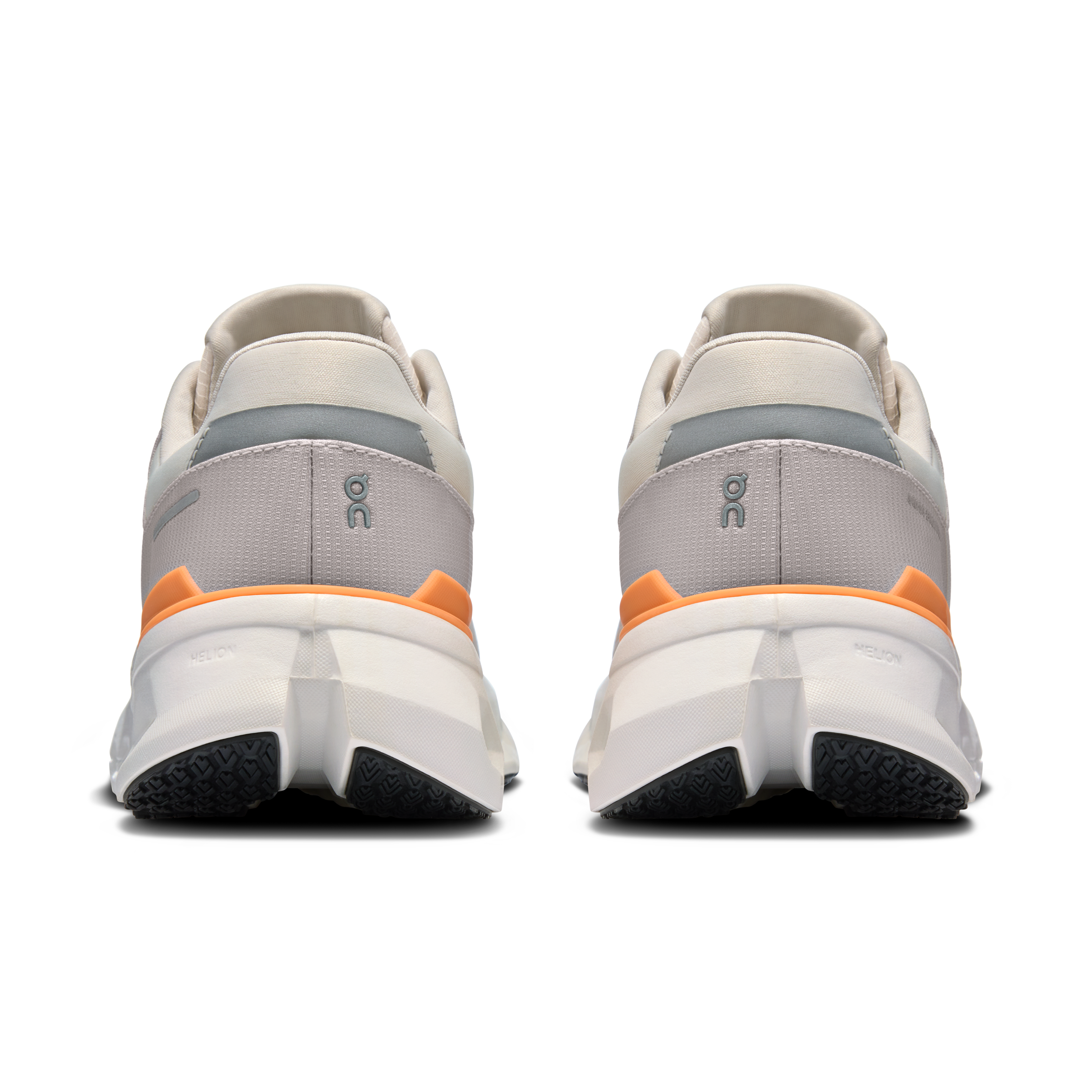 On Women's Cloudrunner 2 Waterproof Running Shoes Wolf / Tangerine - Achilles Heel