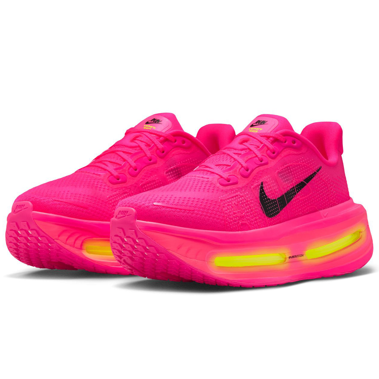 Women's Vomero Premium Running Shoes Hyper Pink / Digital Pink / Volt / Black - Achilles Heel