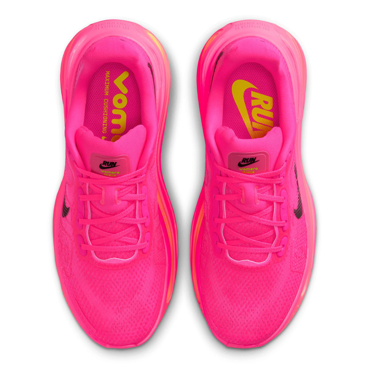 Women's Vomero Premium Running Shoes Hyper Pink / Digital Pink / Volt / Black - Achilles Heel