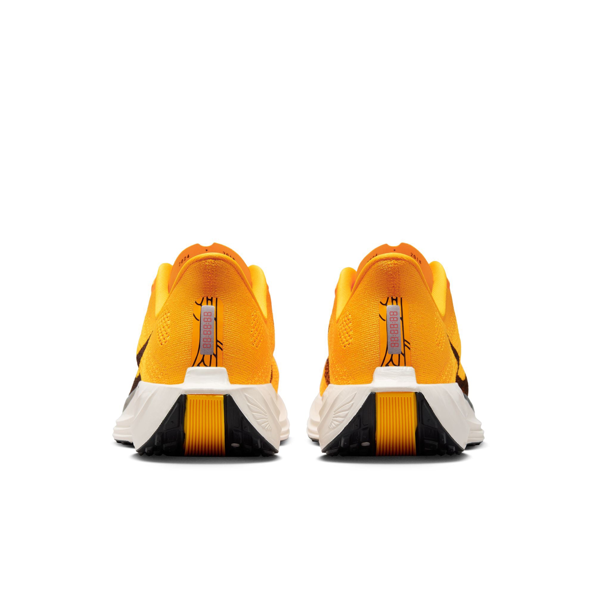 Men's Pegasus Plus LV8 Running Shoes University Gold / Laser Orange / Sail / Black - Achilles Heel