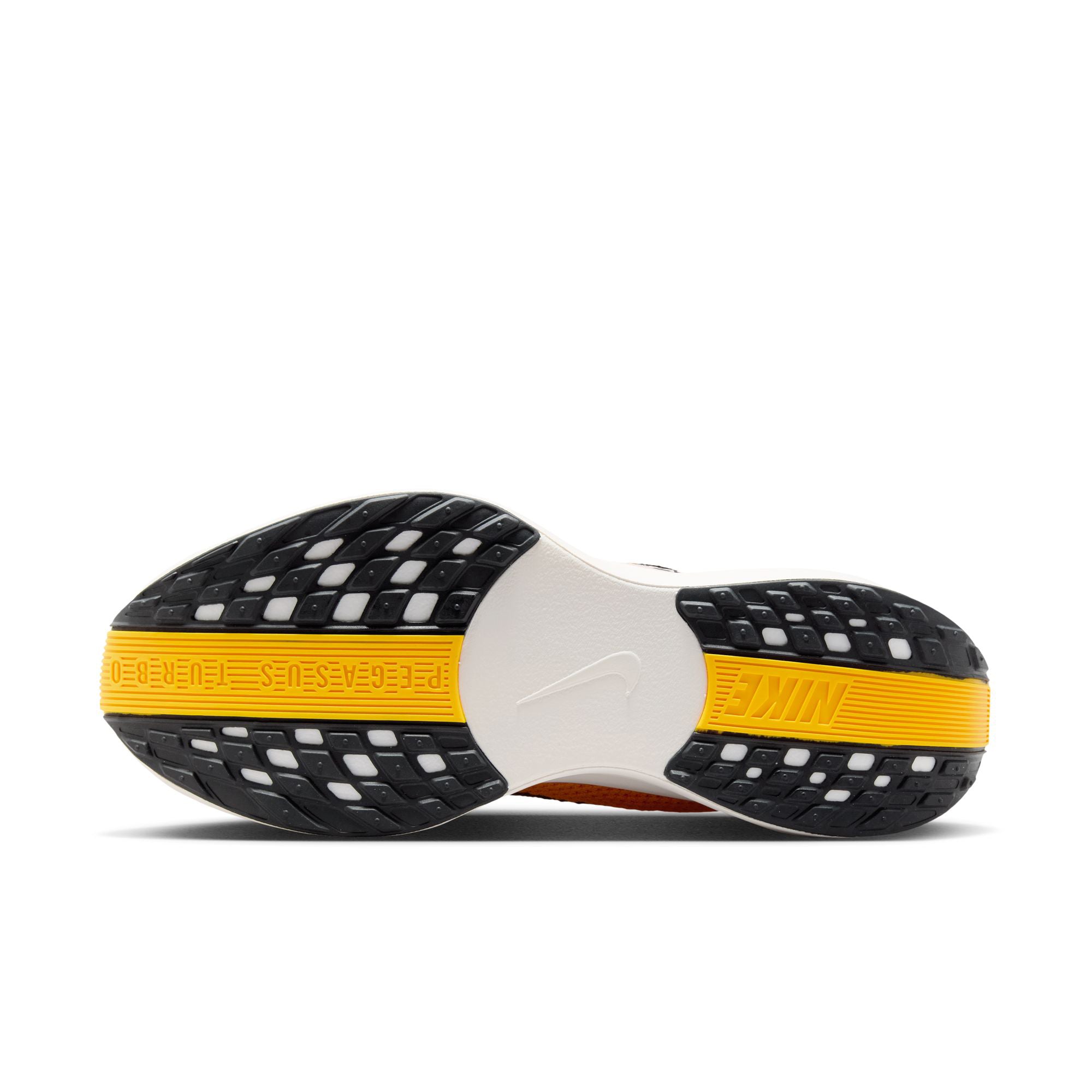 Men's Pegasus Plus LV8 Running Shoes University Gold / Laser Orange / Sail / Black - Achilles Heel