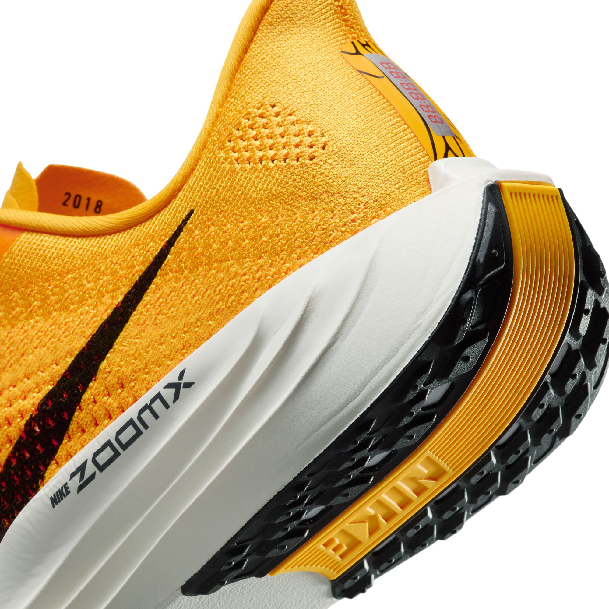 Men's Pegasus Plus LV8 Running Shoes University Gold / Laser Orange / Sail / Black - Achilles Heel