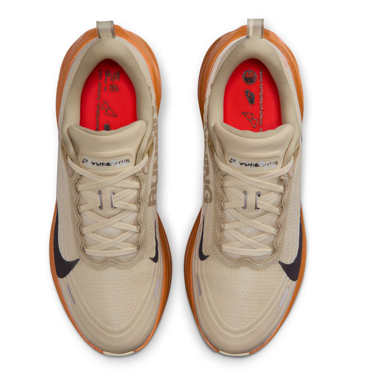 Men's Vomero Plus Running Shoes Light Khaki / Monarch / Bright Crimson / Cave Purple