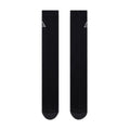 Nike ACG Everyday Elevated Crew Socks Black Dark Smoke Grey pair front view showing cushioned crew construction with sweat-wicking fabric