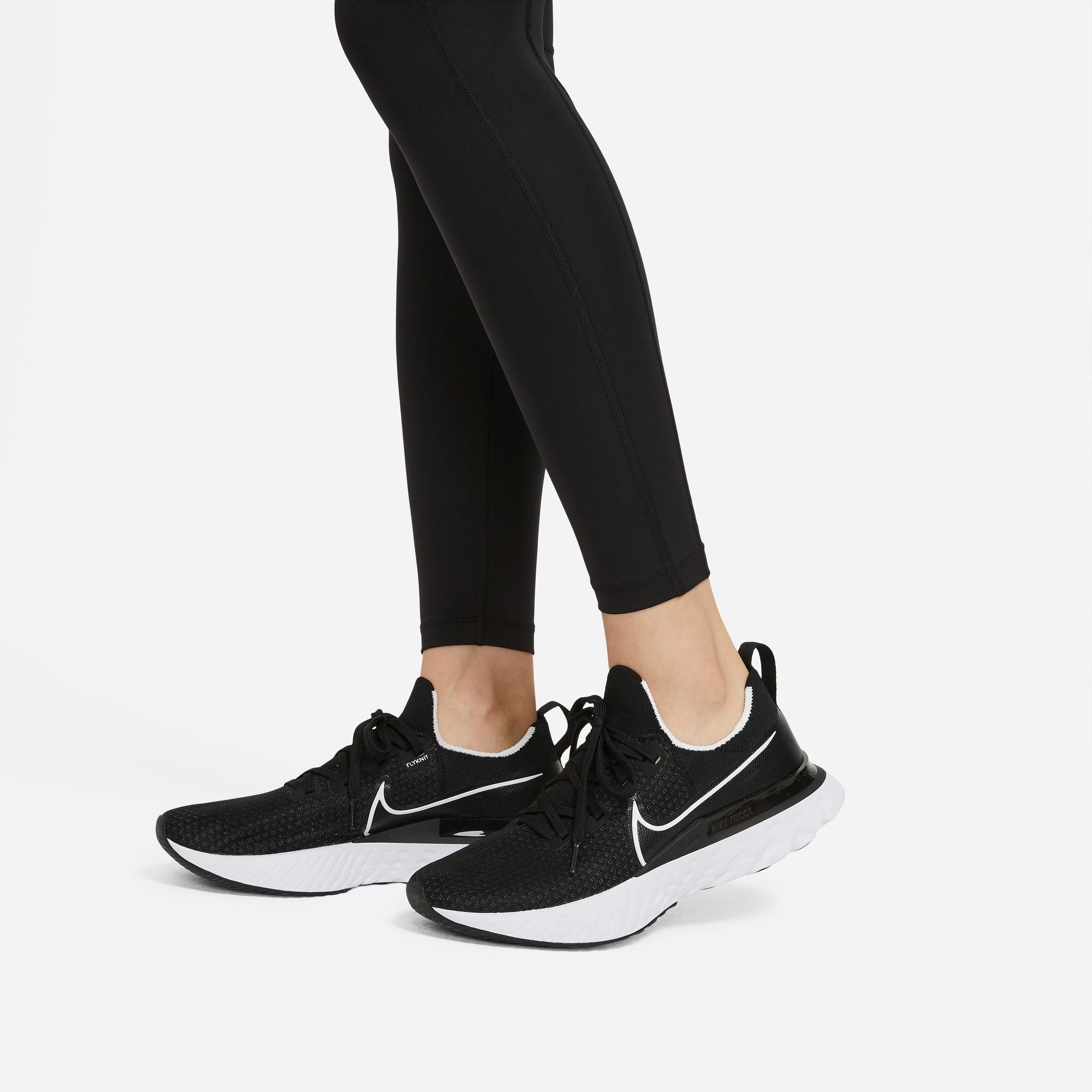 Nike Women's Epic Fast Mid-Rise Pocket Running Tight Black - Achilles Heel