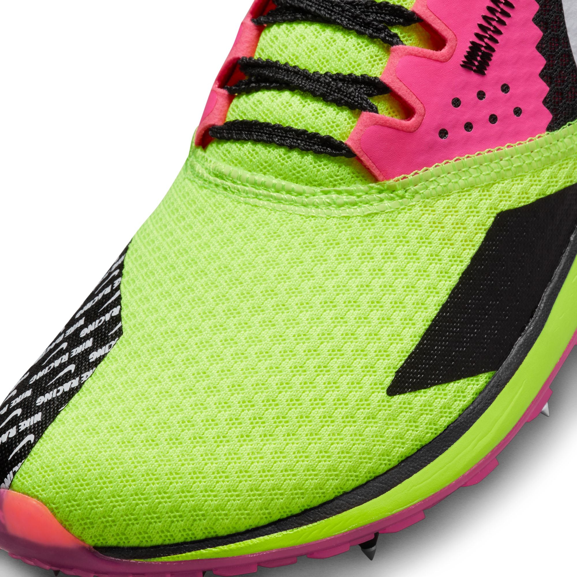 Nike Zoom Rival XC Running Spikes Volt / White / Black / Hyper Pink - Achilles Heel