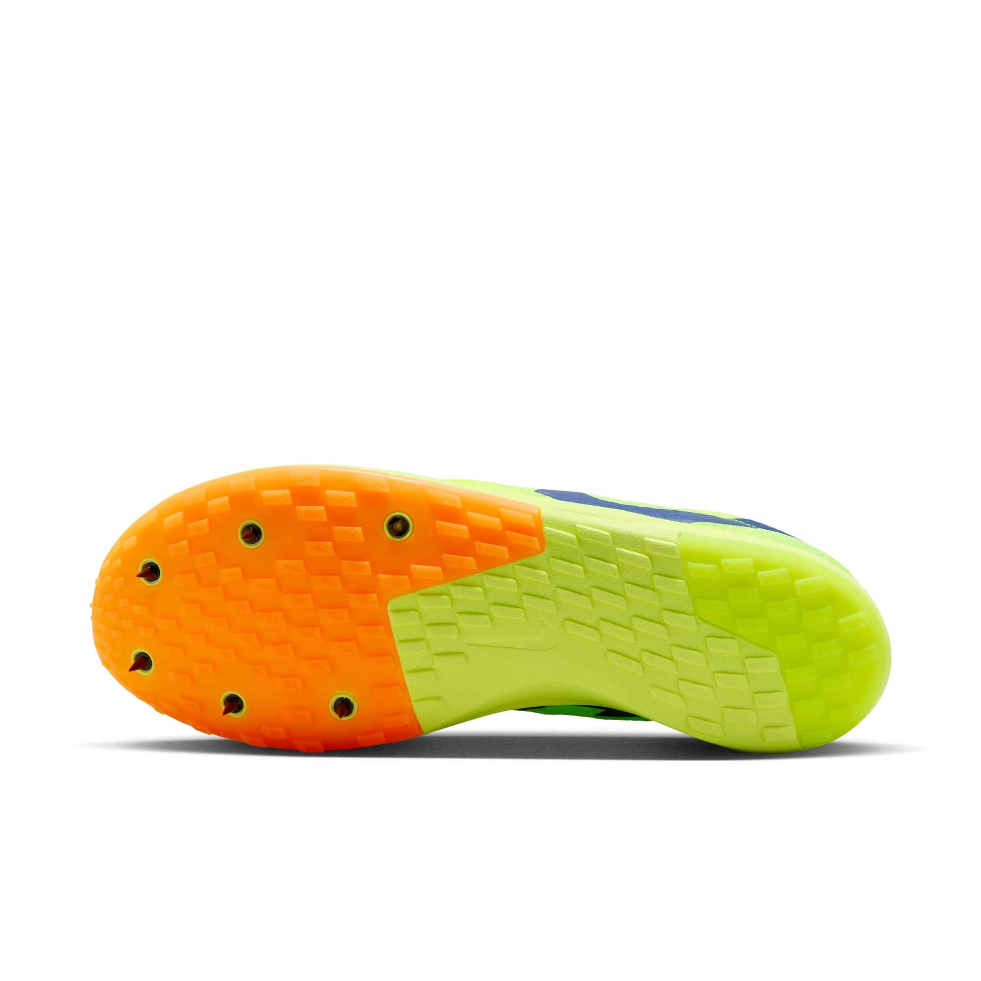 Nike Zoom Rival XC 6 Running Spikes Volt / Concord / Total Orange - Achilles Heel