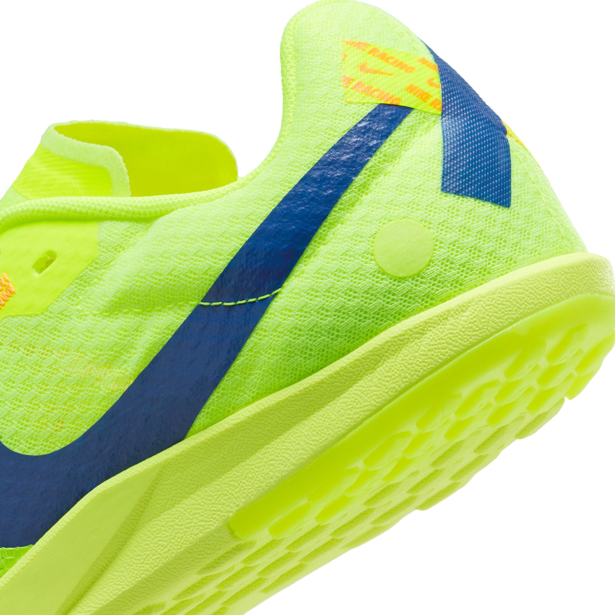 Nike Zoom Rival XC 6 Running Spikes Volt / Concord / Total Orange - Achilles Heel