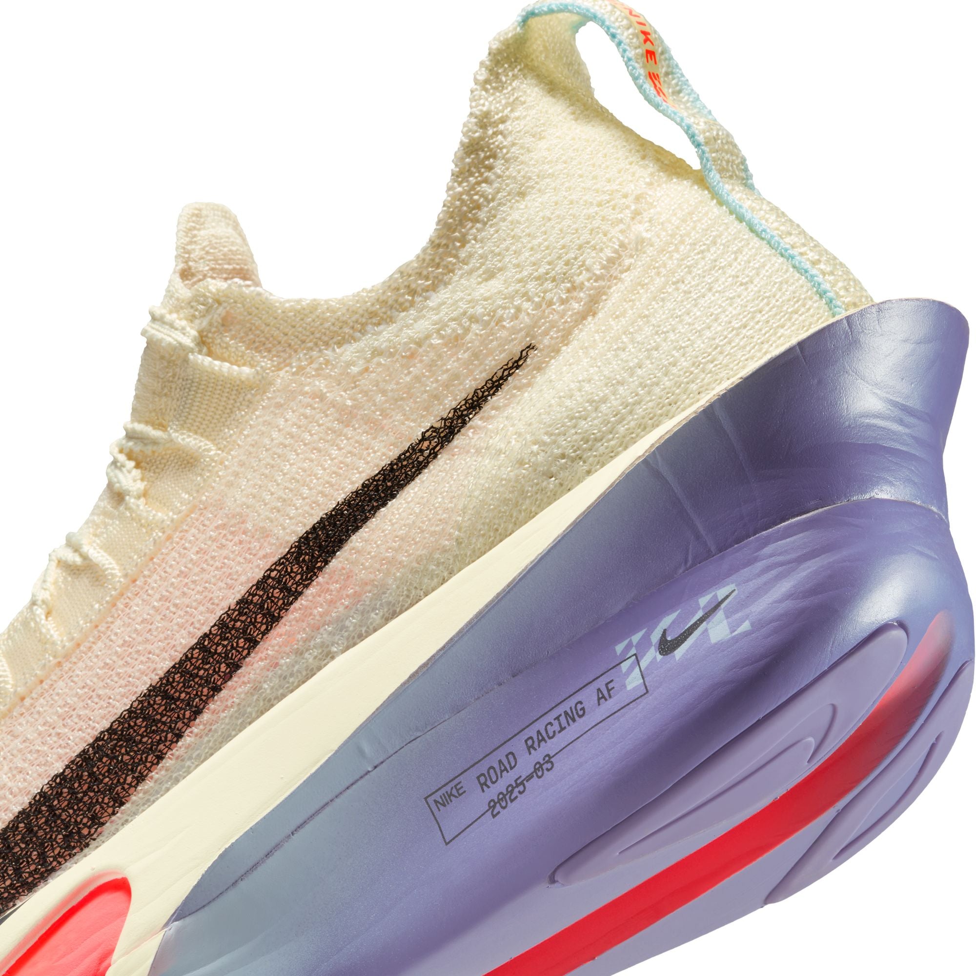 Women's Alphafly 3 Running Shoes Coconut Milk / Off Noir / Dusty Amethyst - Achilles Heel
