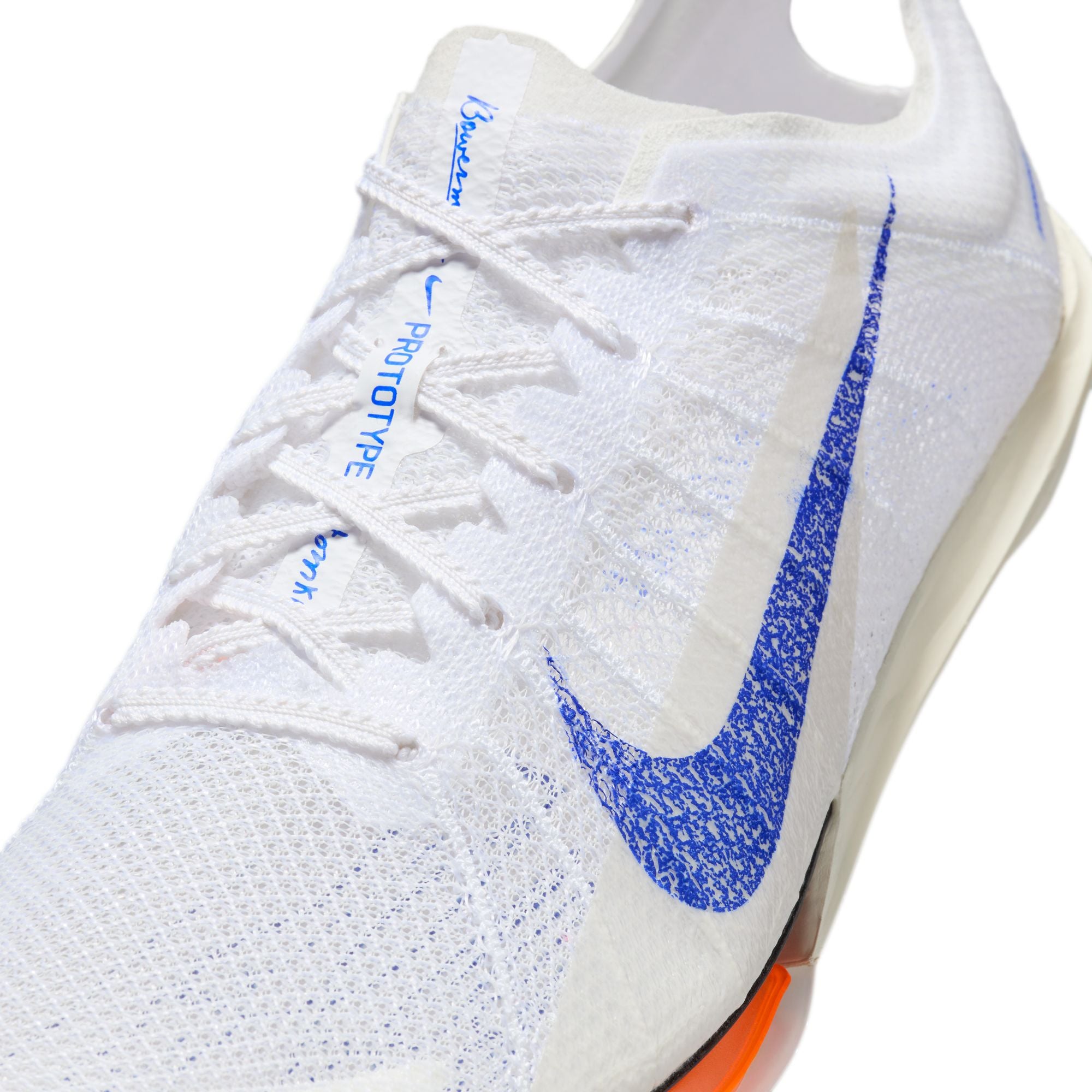 Nike Air Zoom Victory 2 Blueprint Running Spikes White / Blue - Achilles Heel