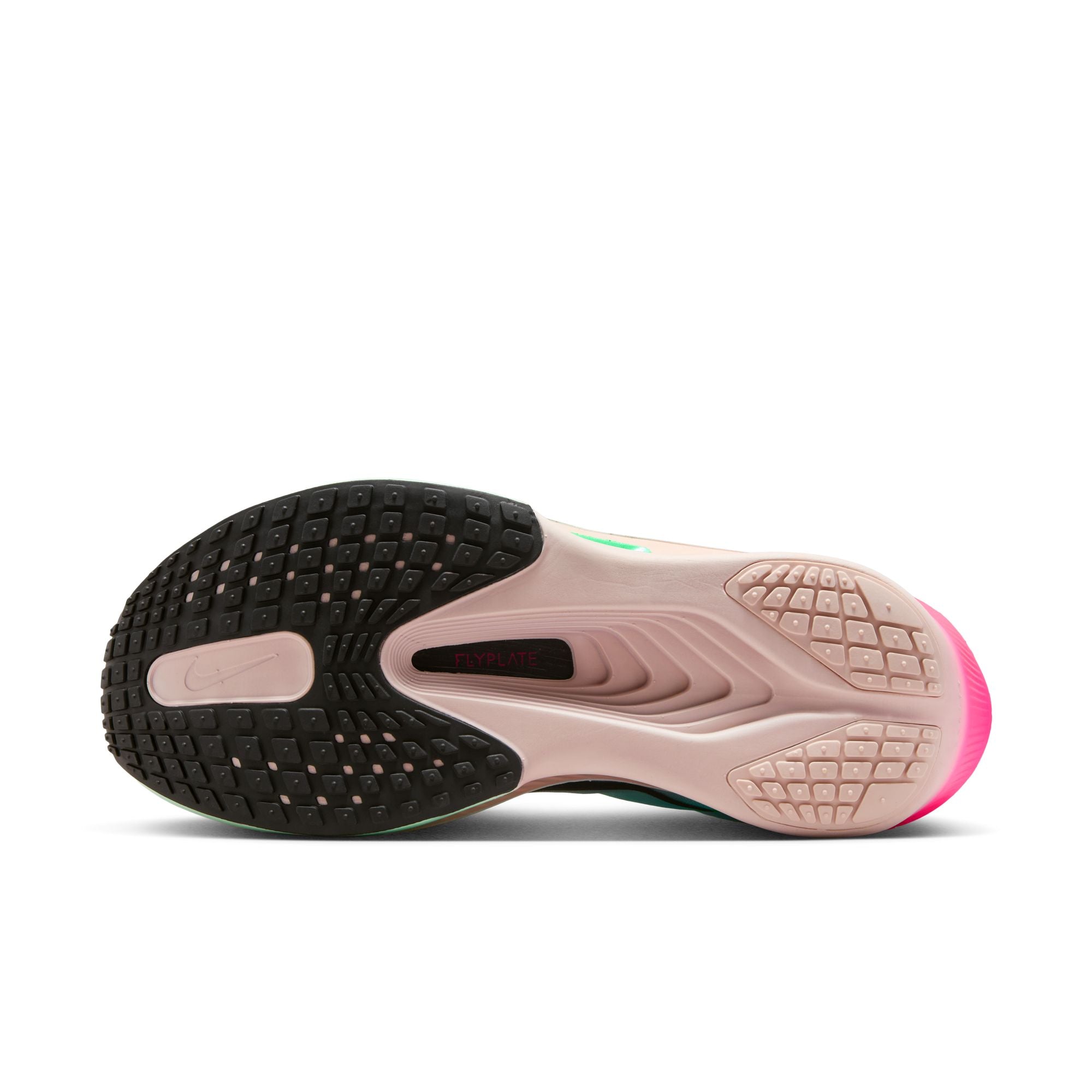 Women's Zoom Fly 6 Running Shoes Glacier Ice / Hyper Pink / Green Shock / Black - Achilles Heel