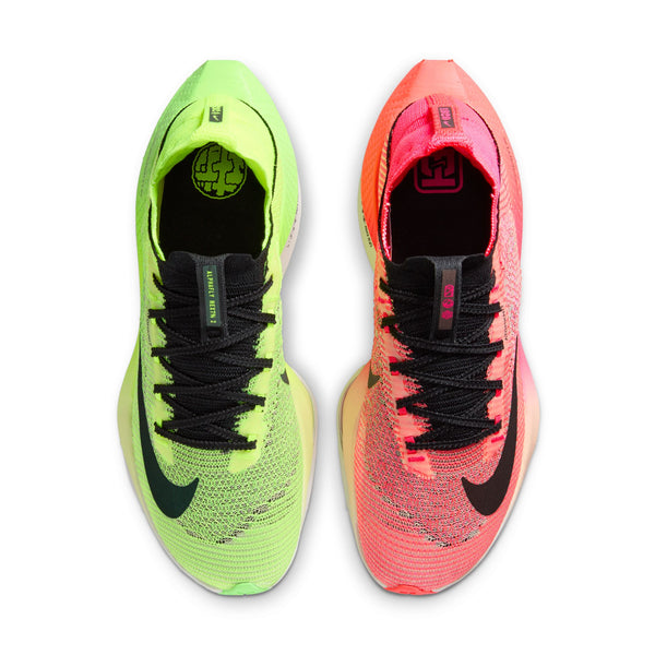 Nike Men s Alphafly 2 Running Shoes Luminous Green Crimson Tint