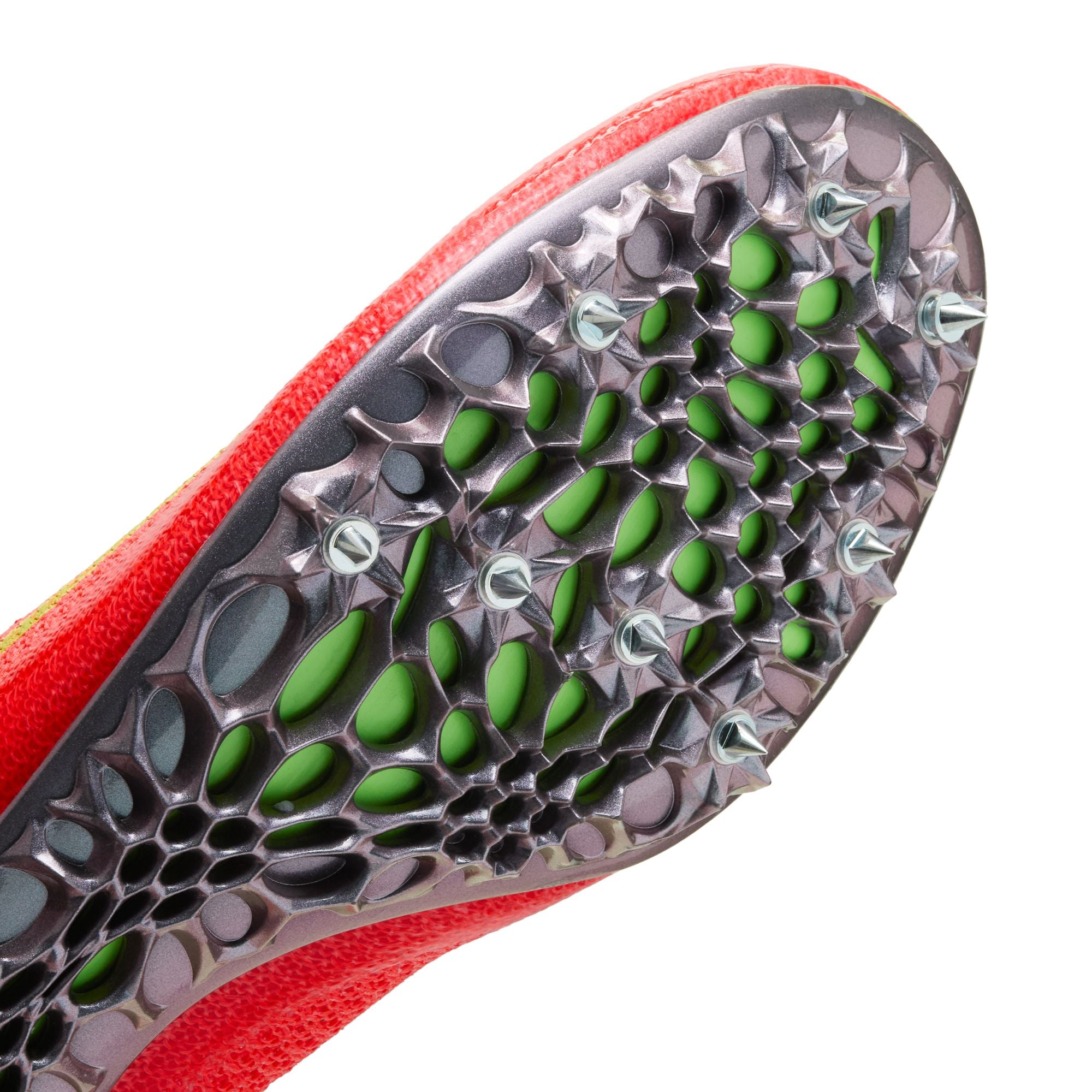 Nike Zoom Superfly Elite 2 Spikes Bright Crimson / Lime Blast / Mint Foam / Washed Coral - Achilles Heel