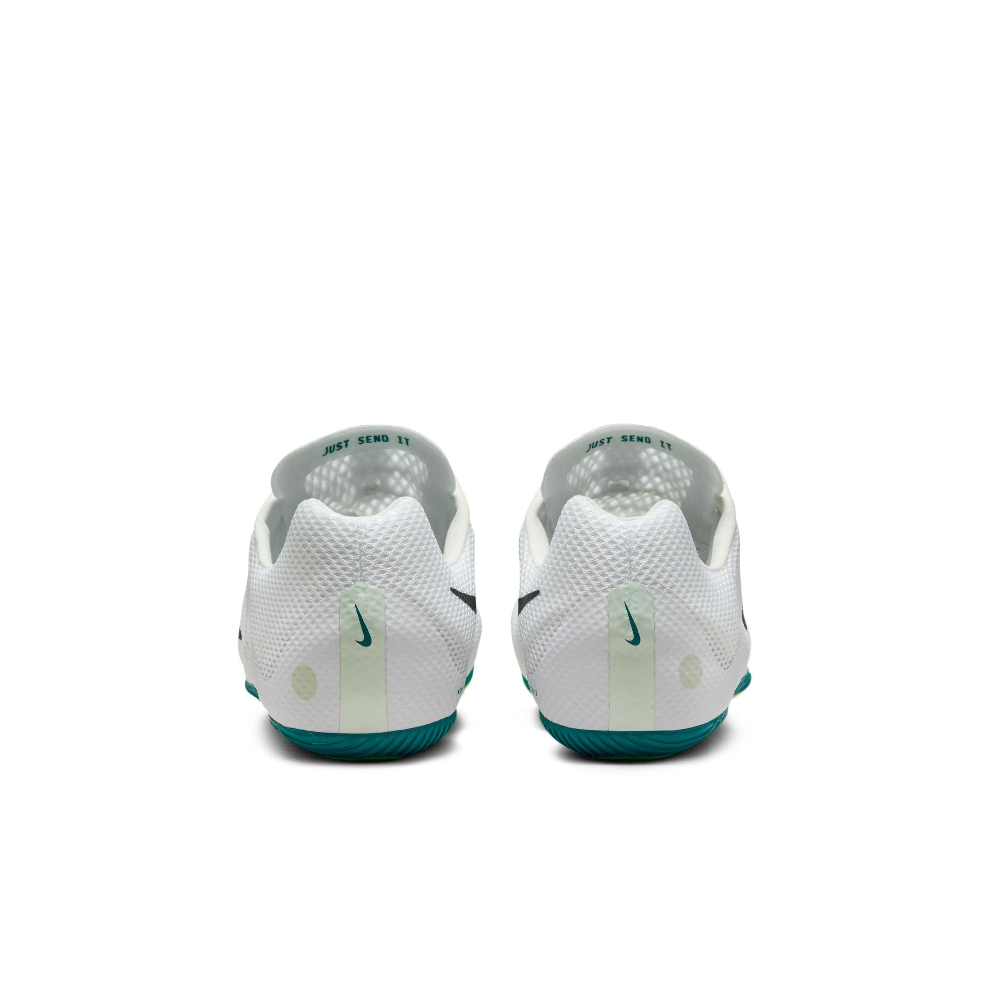 Nike Zoom Rival Sprint Running Spikes White / Bright Spruce / Vapor Green / Black - Achilles Heel