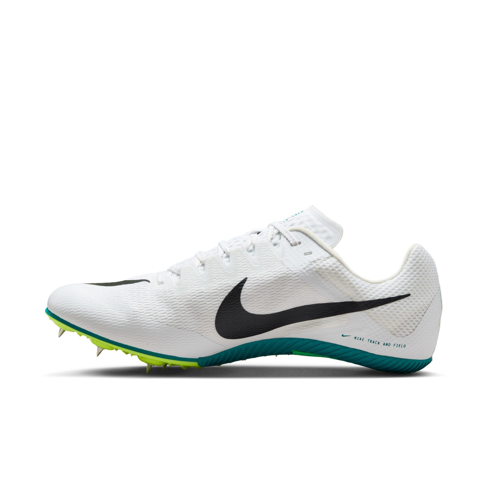 Nike Zoom Rival Sprint Running Spikes White / Bright Spruce / Vapor Green / Black - Achilles Heel
