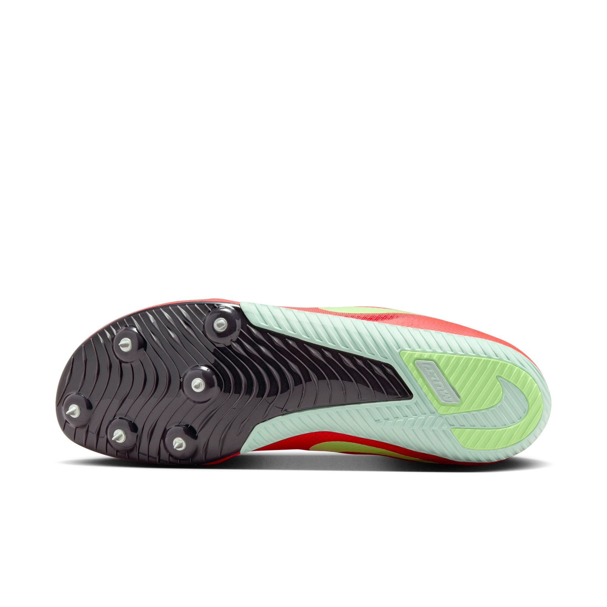 Nike Zoom Rival Multi-Event Running Spikes Bright Crimson / Washed Coral / Lime Blast - Achilles Heel