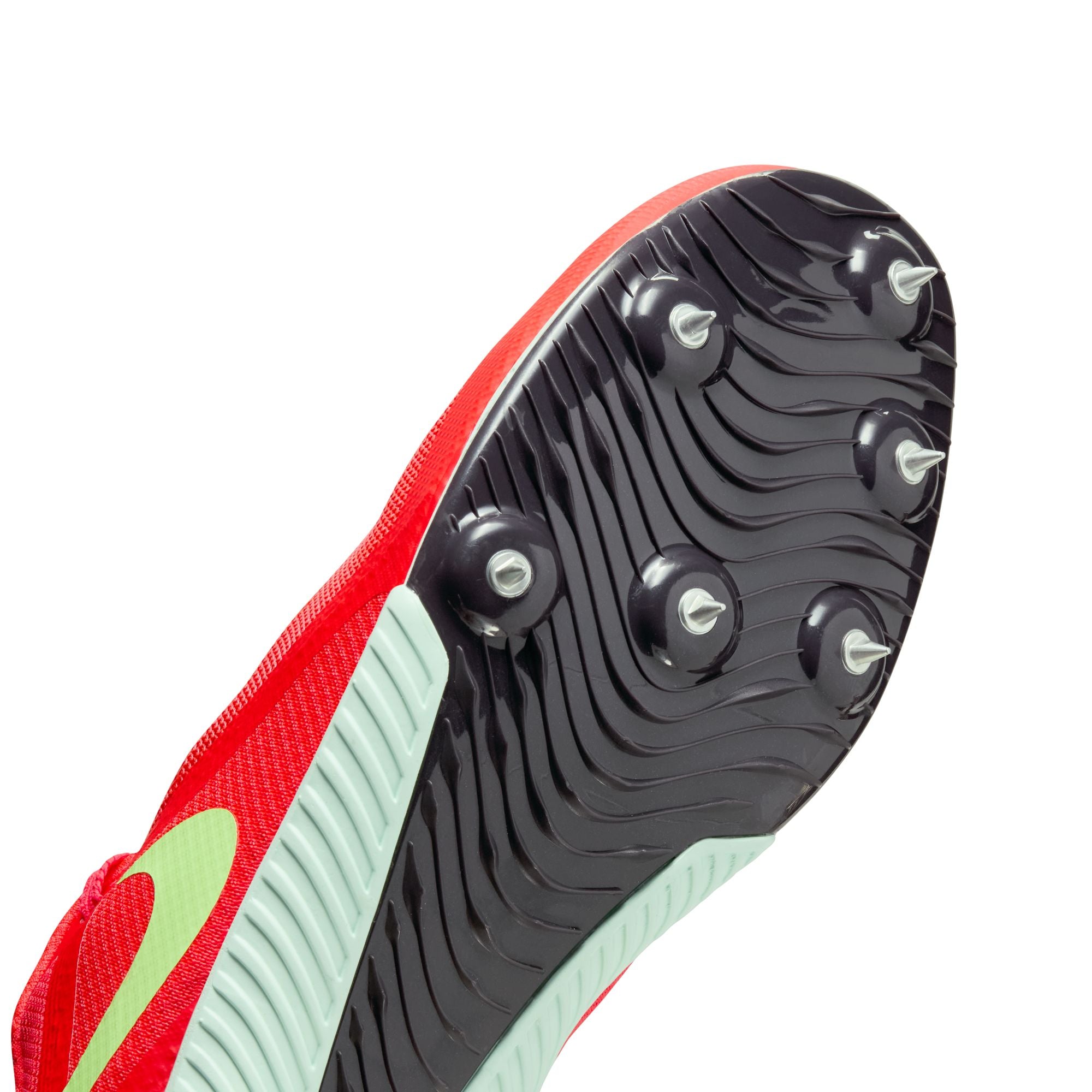 Nike Zoom Rival Multi-Event Running Spikes Bright Crimson / Washed Coral / Lime Blast - Achilles Heel