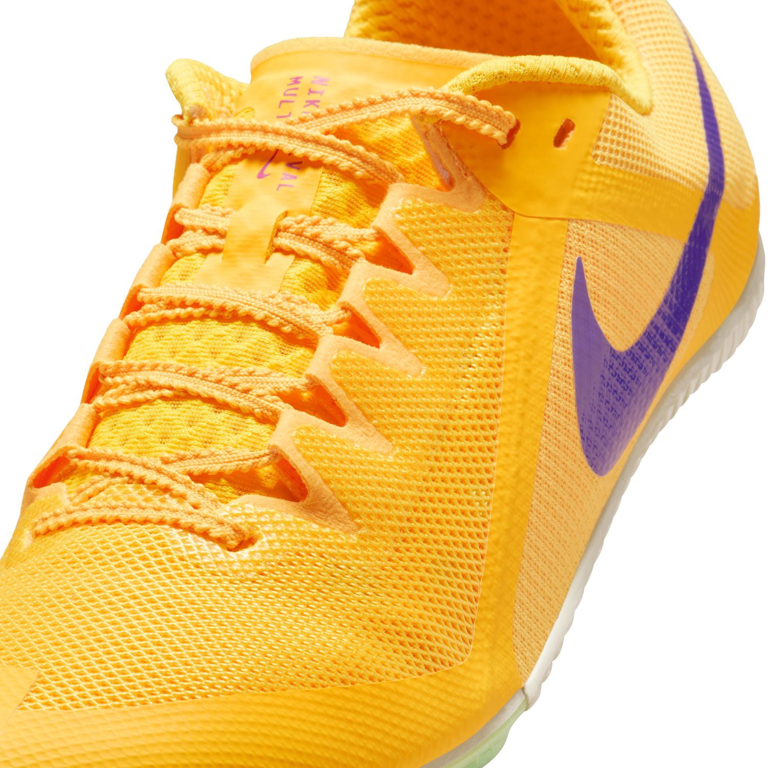 Zoom Rival Multi Running Spikes Citron Pulse / Indigo Burst / Volt Glow - Achilles Heel