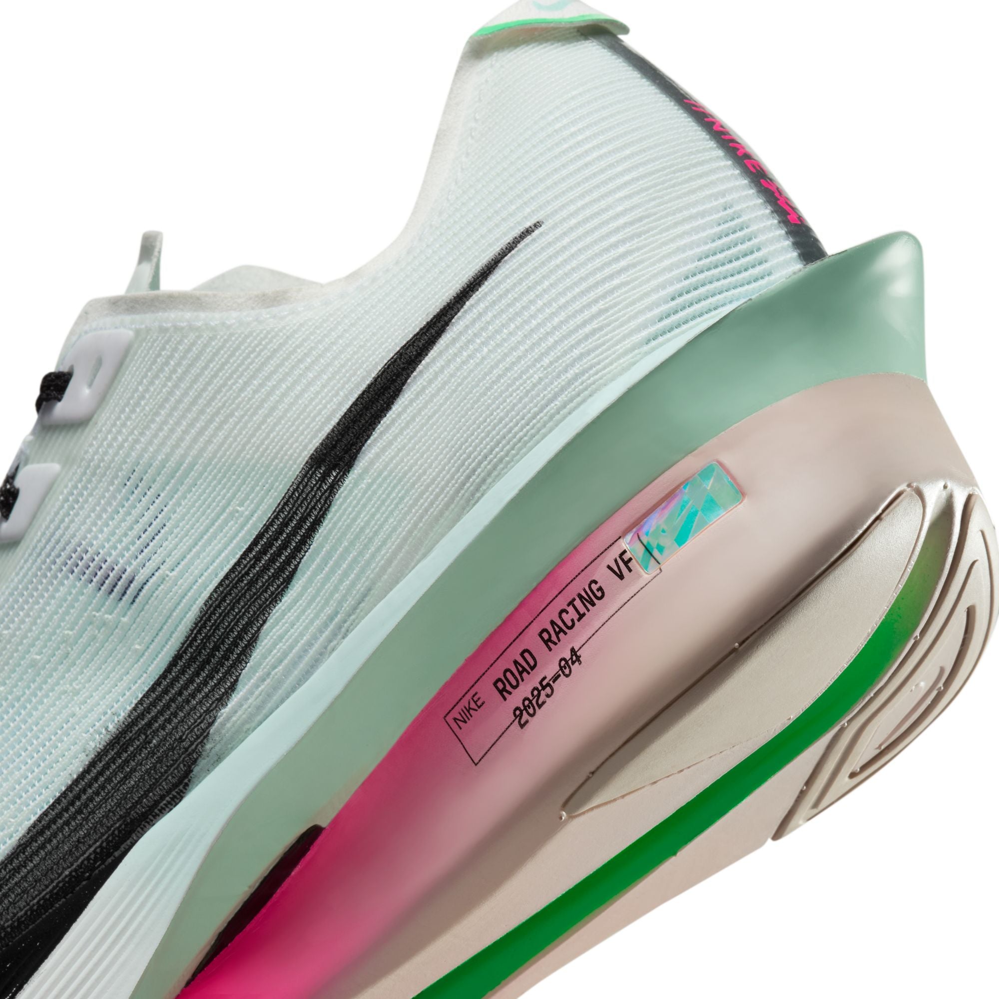 Women's Vaporfly 4 Running Shoes White / Hyper Pink / Mint Foam / Black - Achilles Heel