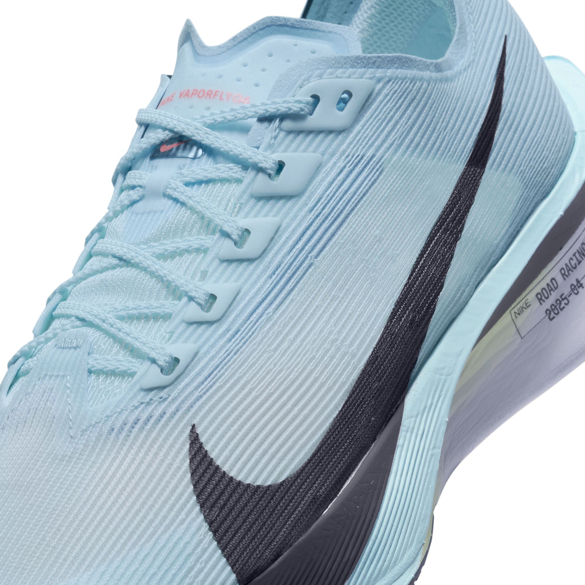 Women's Vaporfly 4 Running Shoes Glacier Blue / Blue Tint / Amethyst Tint / Gridiron - Achilles Heel