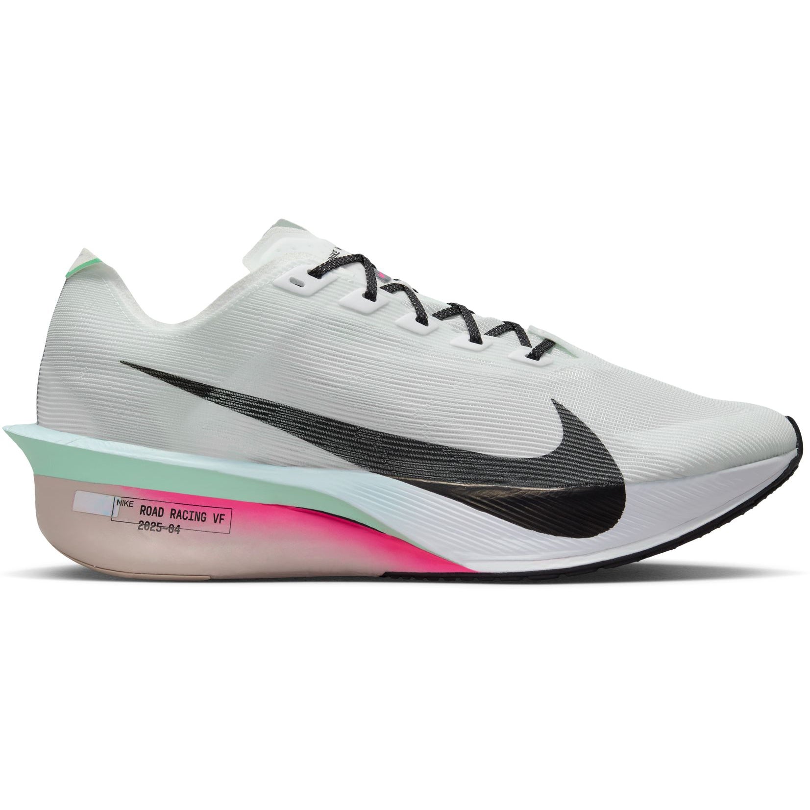 Men's Vaporfly 4 Running Shoes White / Hyper Pink / Mint Foam / Black - Achilles Heel