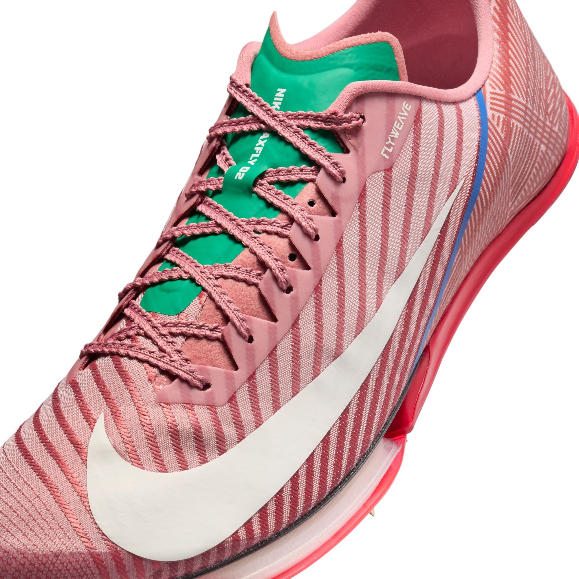 Nike Air Zoom Maxfly 2 Running Spikes Red Stardust / Red Sepia / University Red / Pale Ivory - Achilles Heel