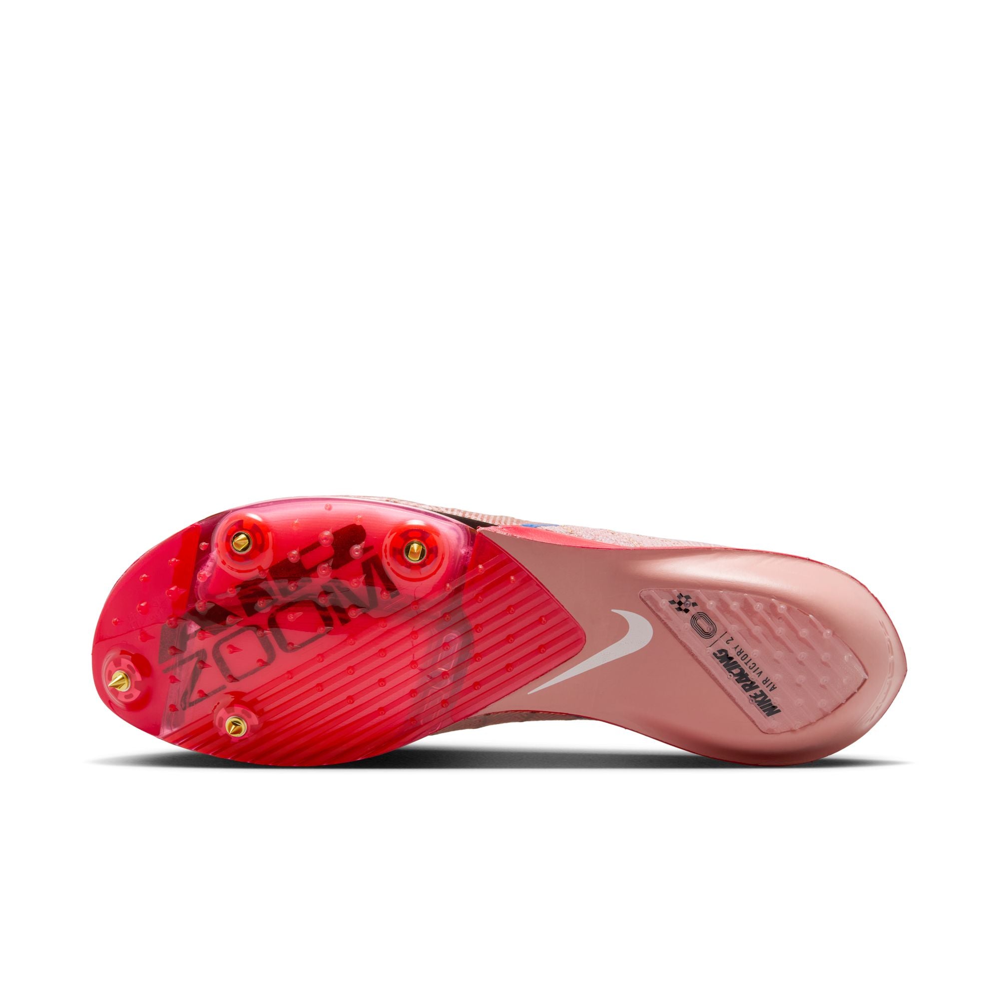 Nike Air Zoom Victory 2 Running Spikes Red Stardust / Red Sepia / University Red / Pale Ivory - Achilles Heel