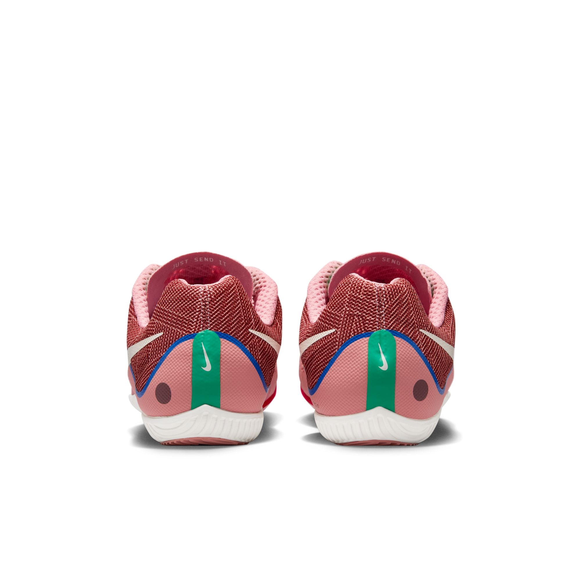 Zoom Rival Multi Running Spikes Red Stardust / Pale Ivory / Malachite - Achilles Heel