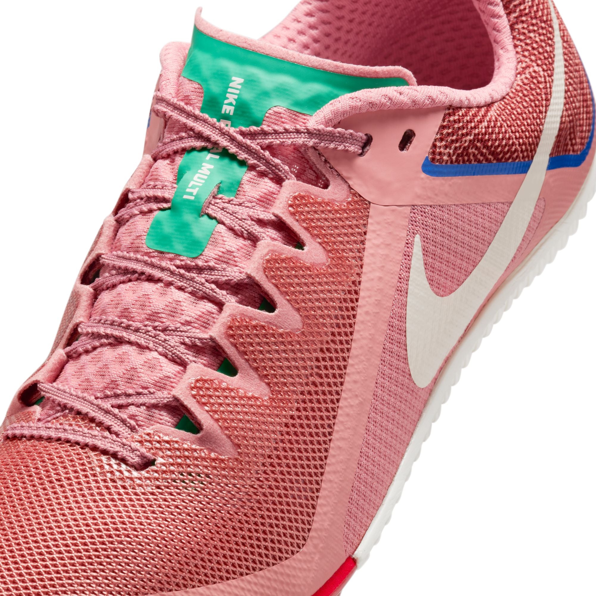 Zoom Rival Multi Running Spikes Red Stardust / Pale Ivory / Malachite - Achilles Heel