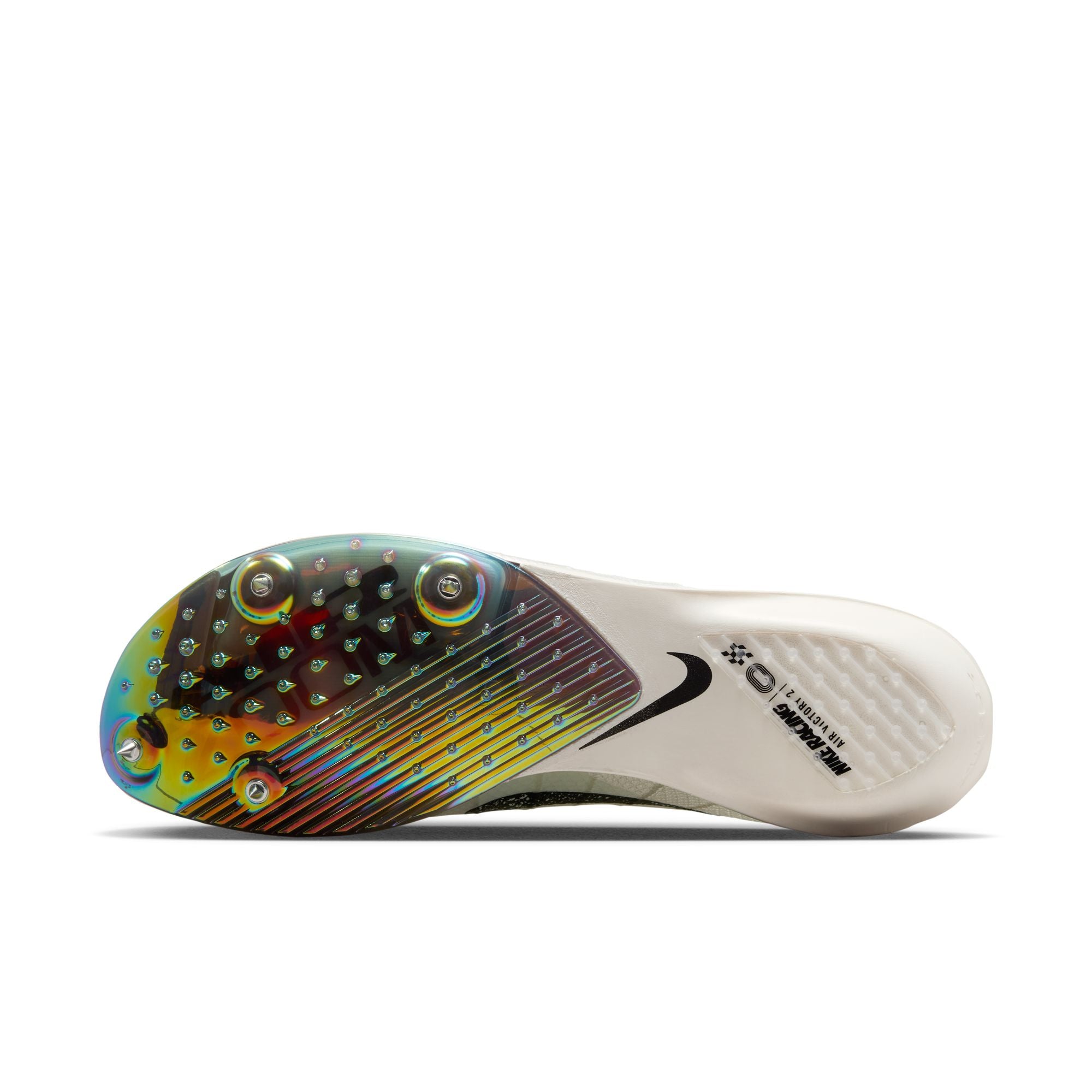 Air Zoom Victory 2 "Jakob Ingebrigtsen" Running Spikes Sail / Black / Medium Ash / Metallic Gold Grain - Achilles Heel