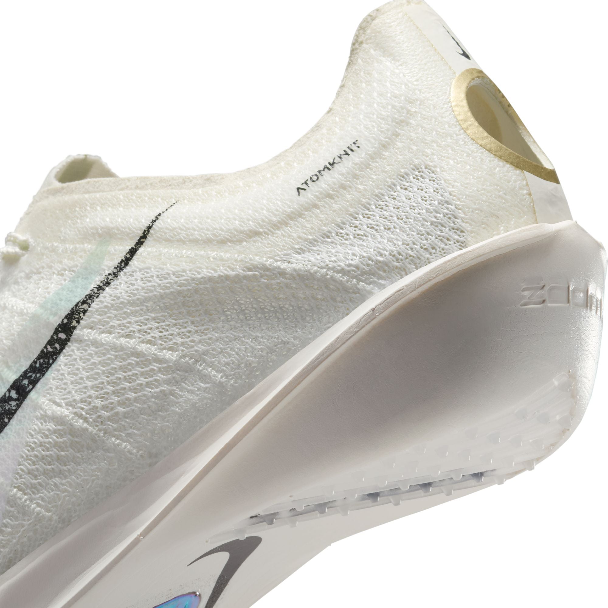 Air Zoom Victory 2 "Jakob Ingebrigtsen" Running Spikes Sail / Black / Medium Ash / Metallic Gold Grain - Achilles Heel