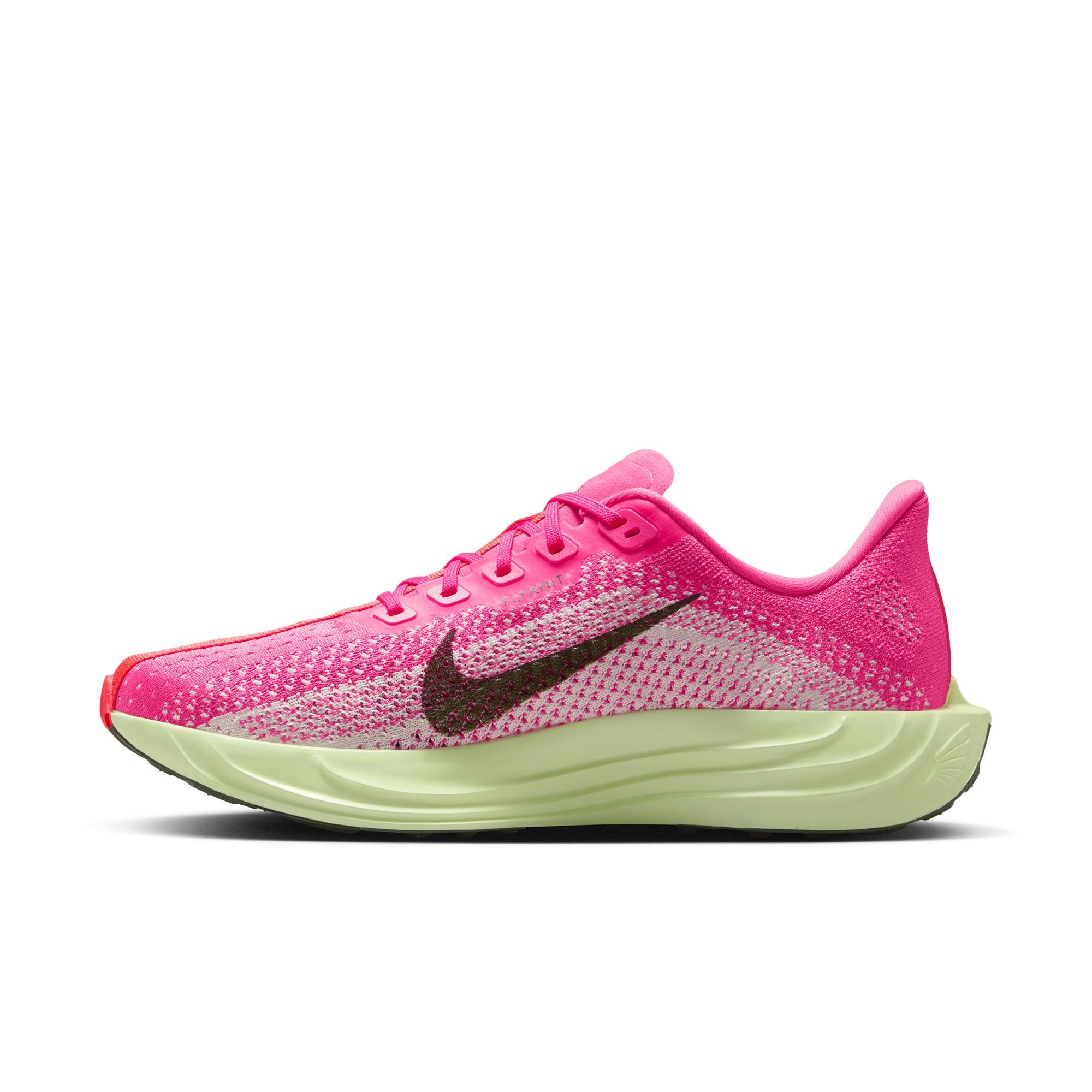 Men's Pegasus Plus Running Shoes Hyper Pink / Bright Crimson / Barely Volt / Sequoia - Achilles Heel