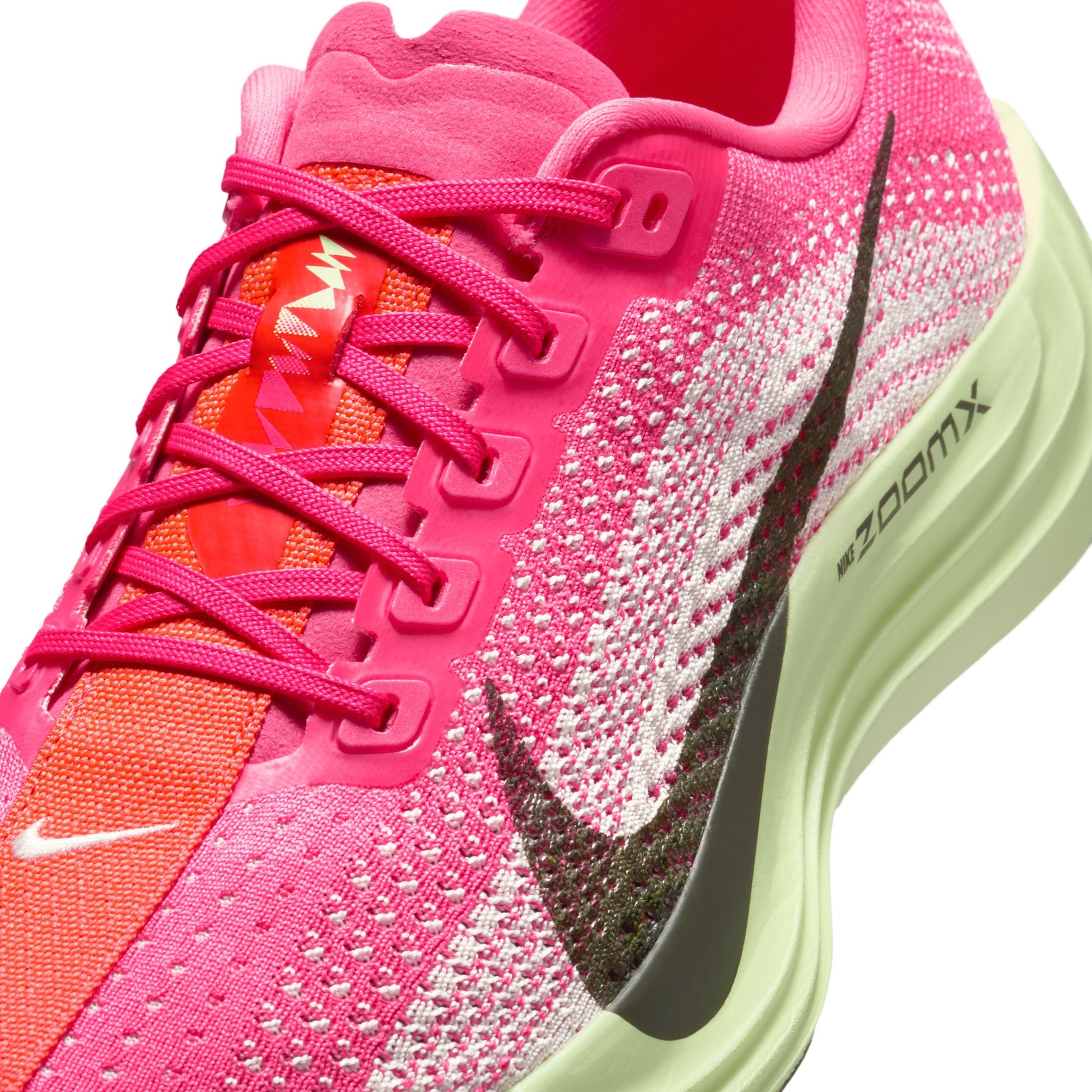 Men's Pegasus Plus Running Shoes Hyper Pink / Bright Crimson / Barely Volt / Sequoia - Achilles Heel