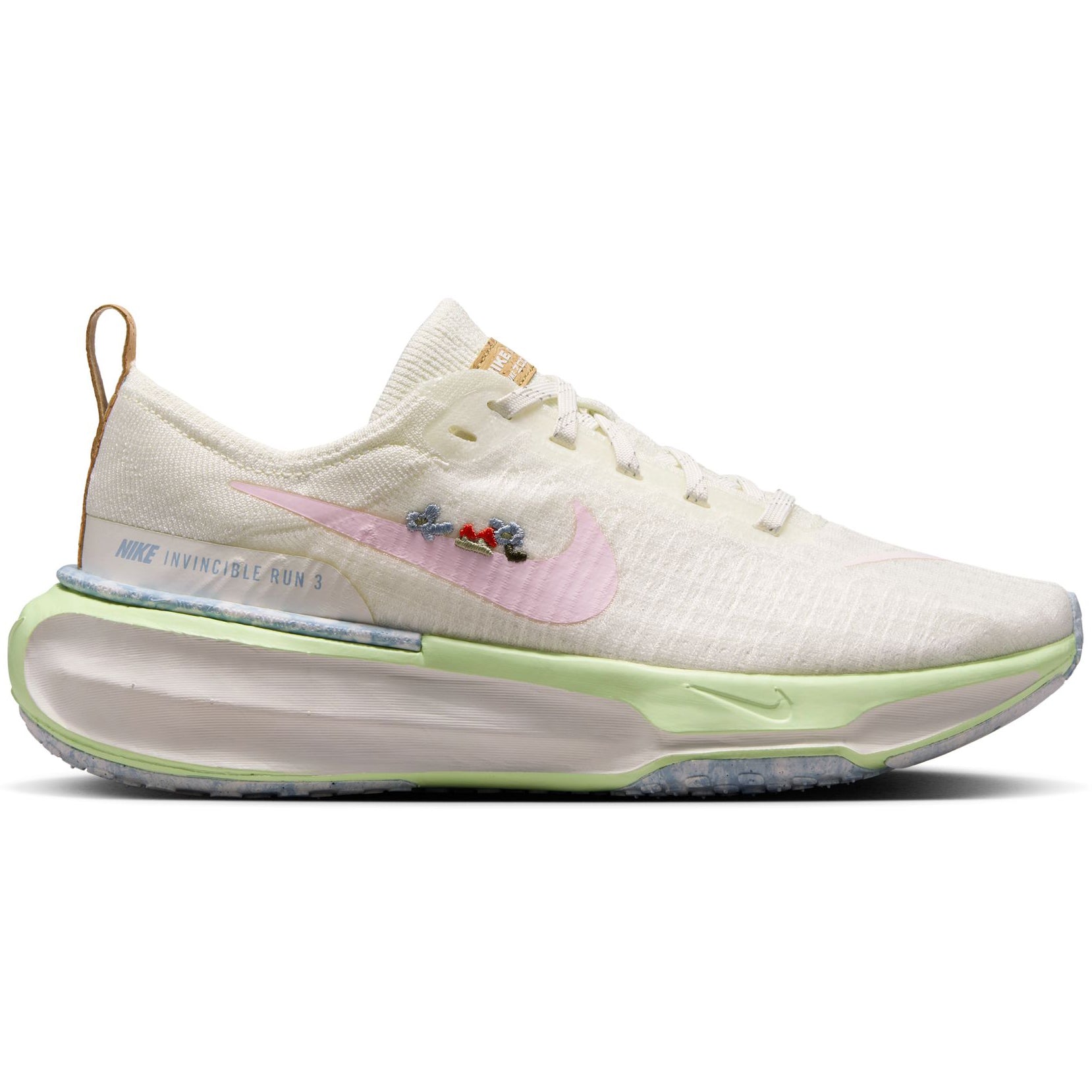 Women's Invincible 3 Running Shoes Sail / Pink Foam / Football Grey - Achilles Heel