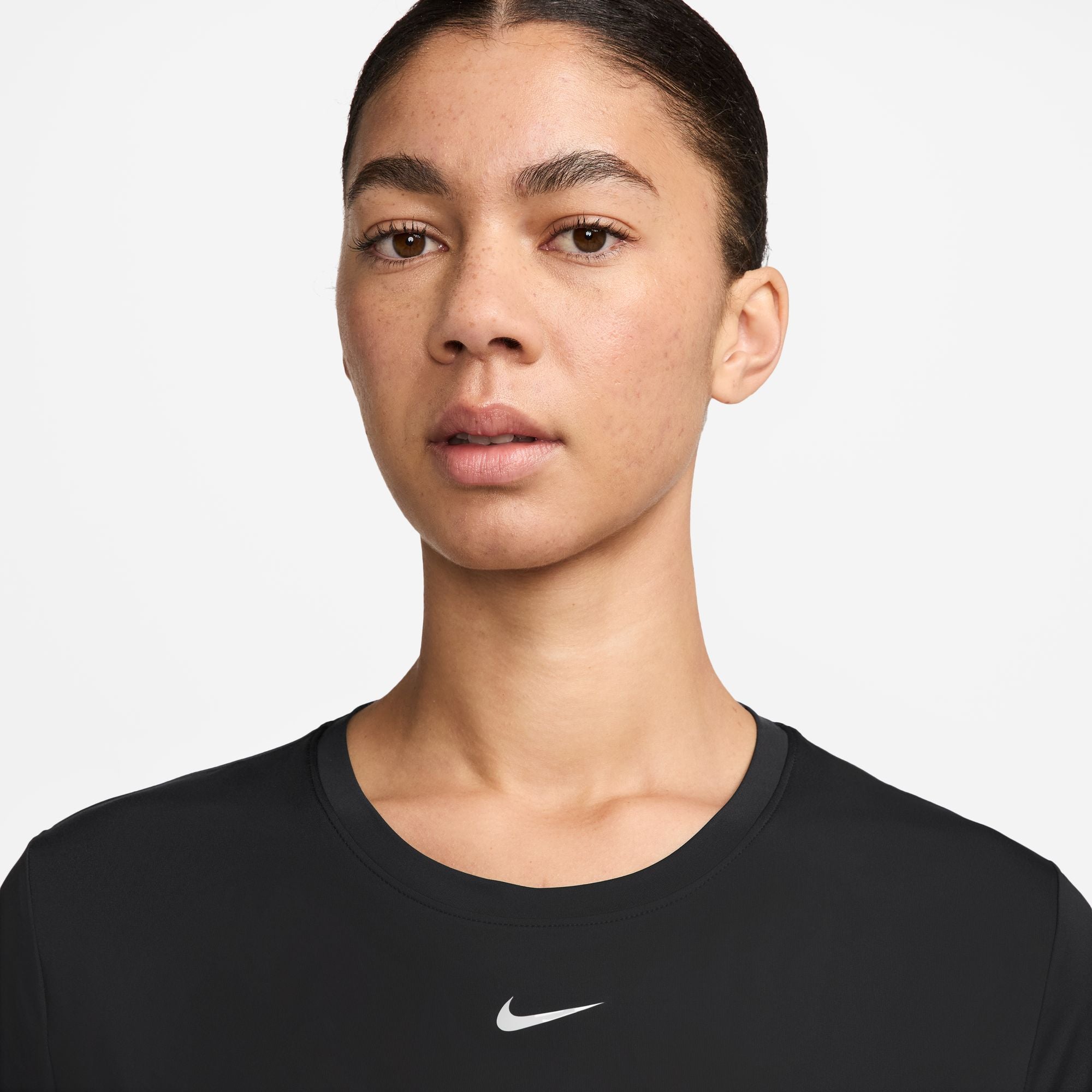 Women's One Dri-FIT Classic Tee Black / White - Achilles Heel