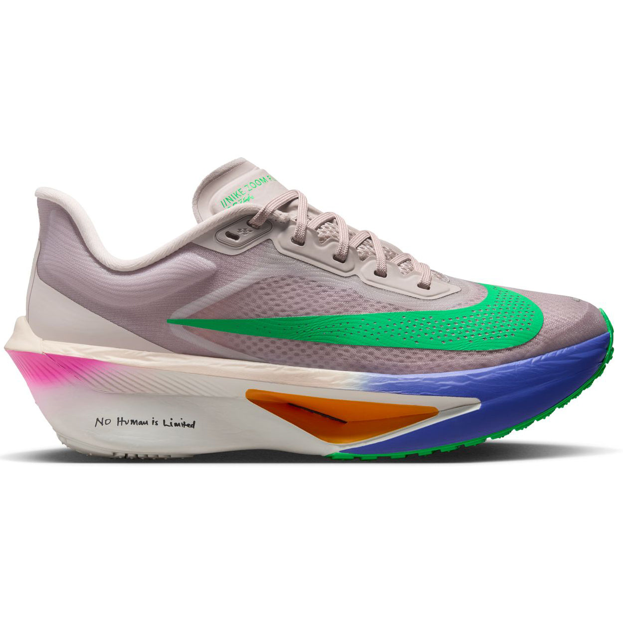 Women's Zoom Fly 6 Eliud Kipchoge Running Shoes Silt Red / Persian Violet / Fire Pink / Green Shock - Achilles Heel