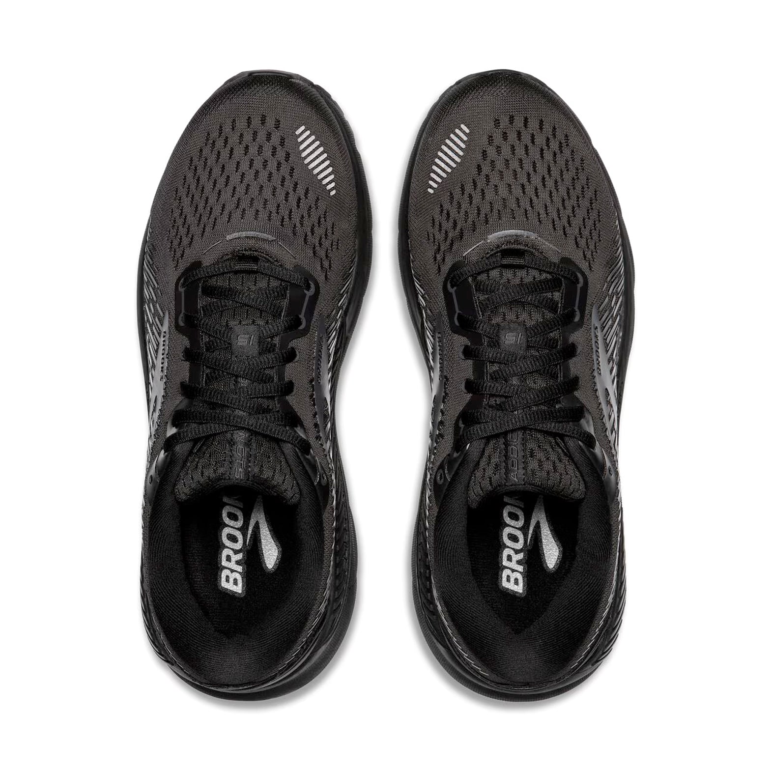 Brooks Men's Addiction GTS 15 Running Shoes Black / Black / Ebony - Achilles Heel