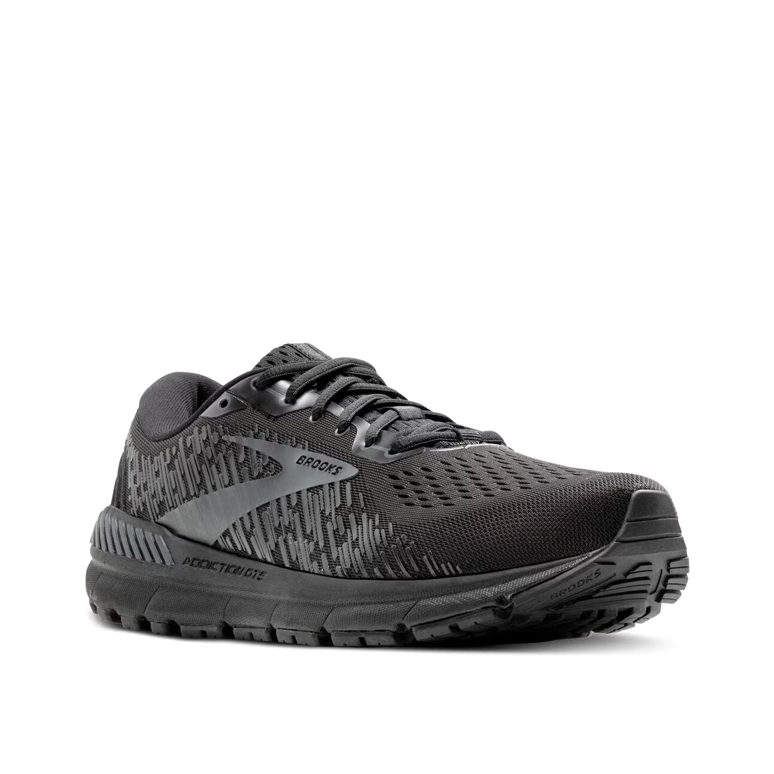 Brooks Men's Addiction GTS 15 Running Shoes Black / Black / Ebony - Achilles Heel