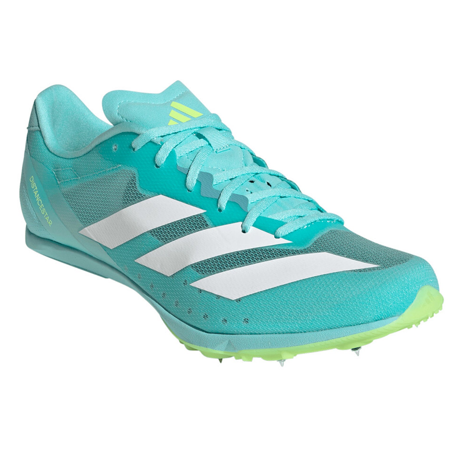 Distancestar Running Spikes Flash Aqua / Cloud White / Lucid Lemon - Achilles Heel